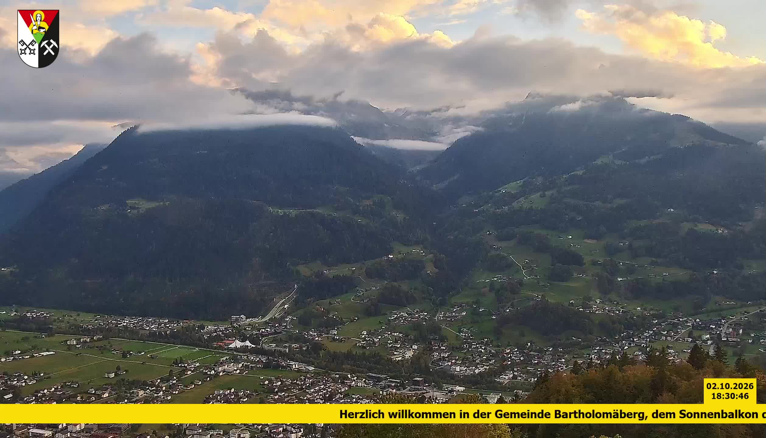 Bartholomäberg | Blick auf Schruns