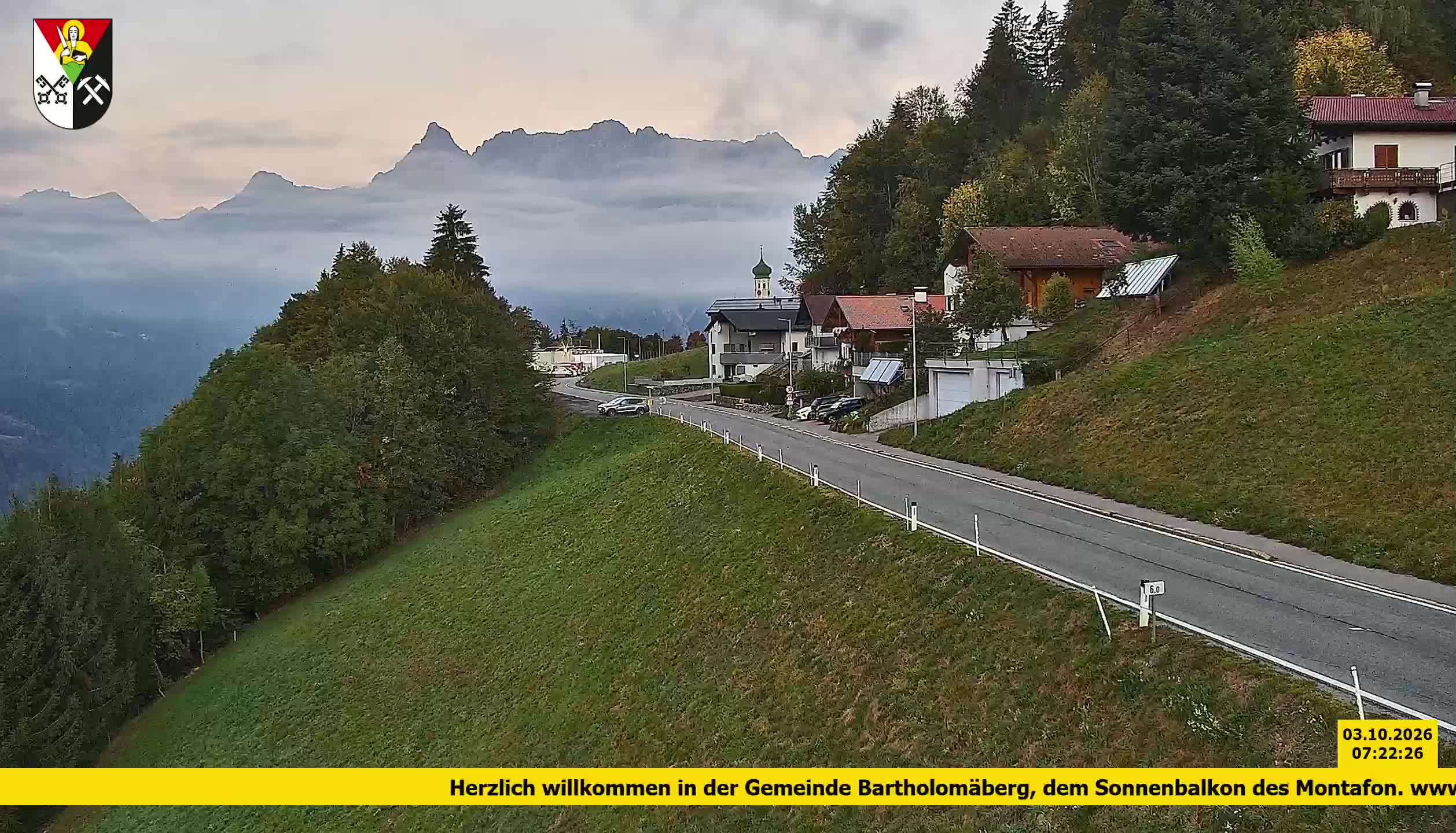 Bartholomäberg | Blick auf Schruns