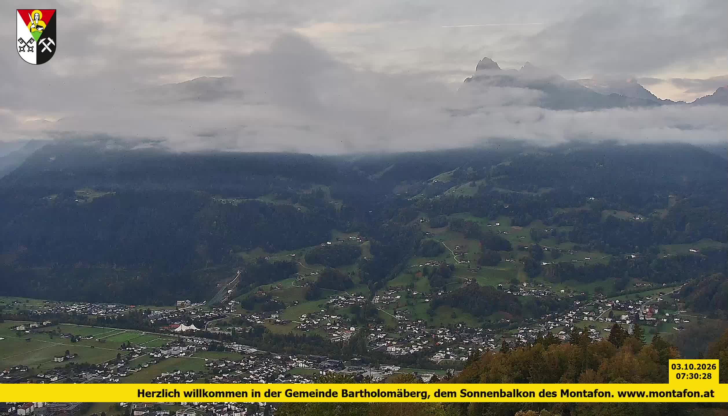 Bartholomäberg | Blick auf Schruns