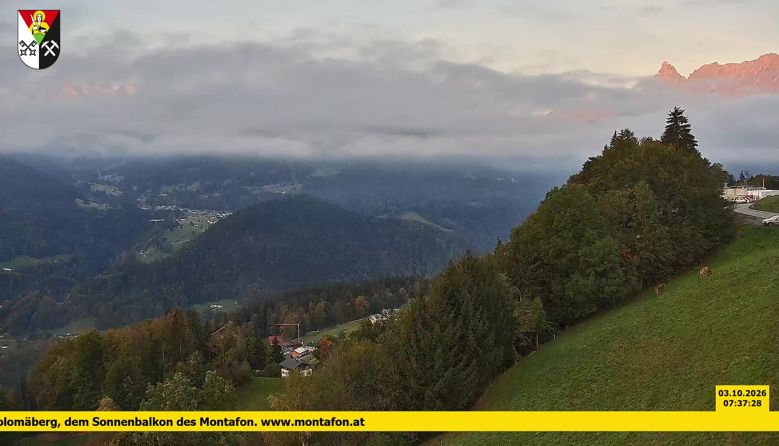 Bartholomäberg | Blick auf Schruns