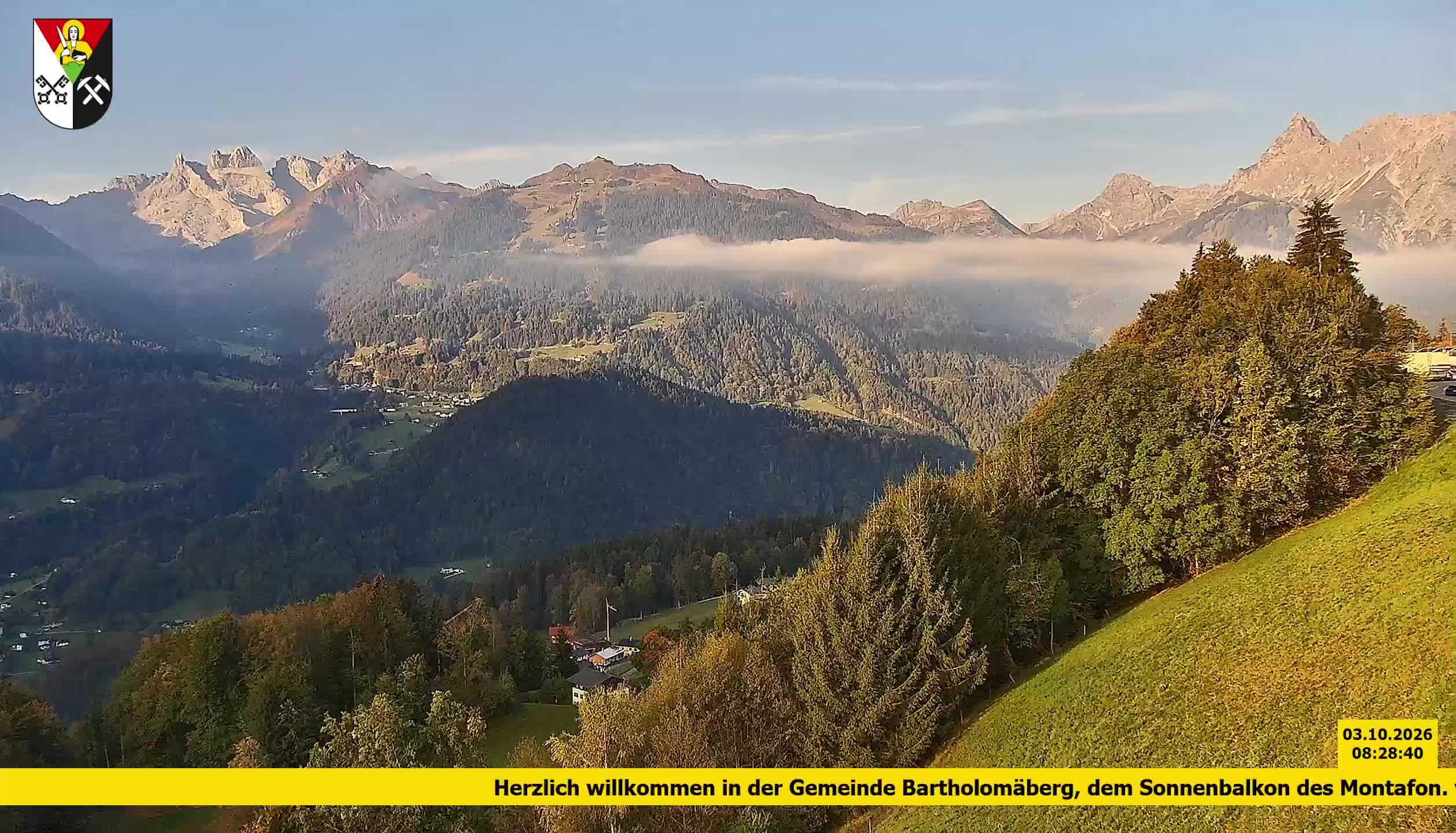 Bartholomäberg | Blick auf Schruns