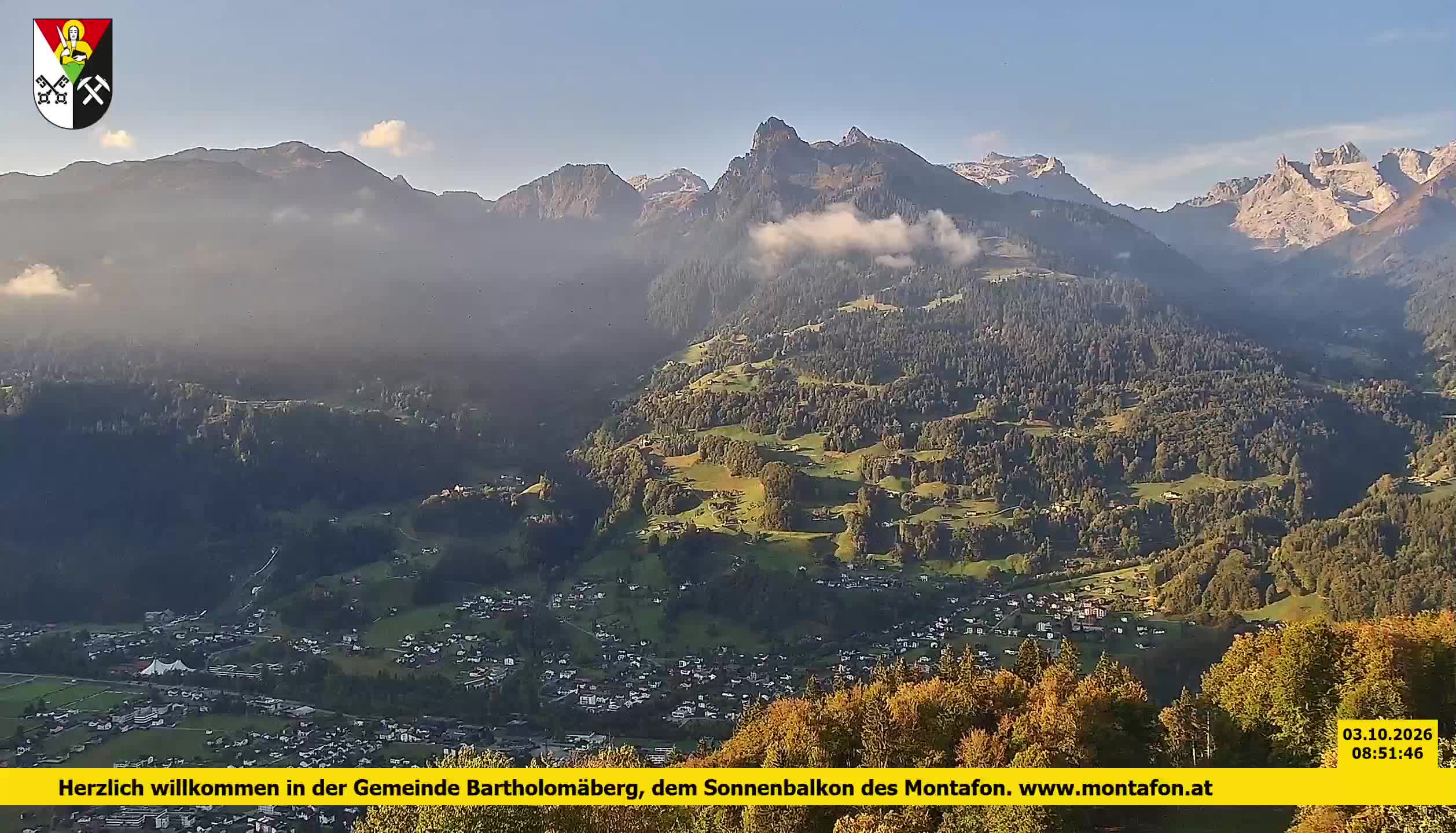 Bartholomäberg | Blick auf Schruns