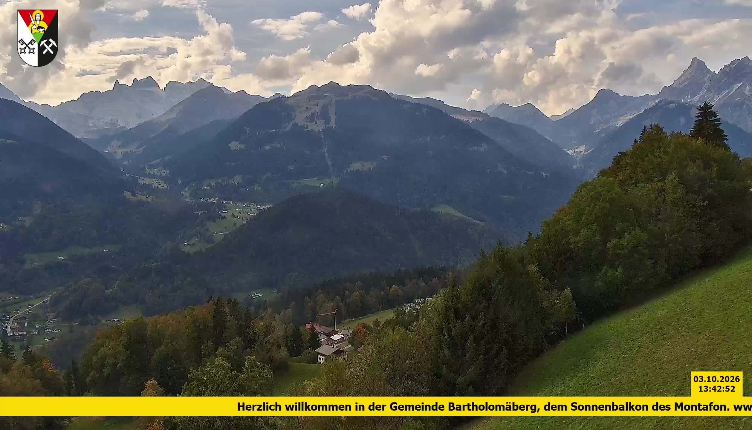 Bartholomäberg | Blick auf Schruns
