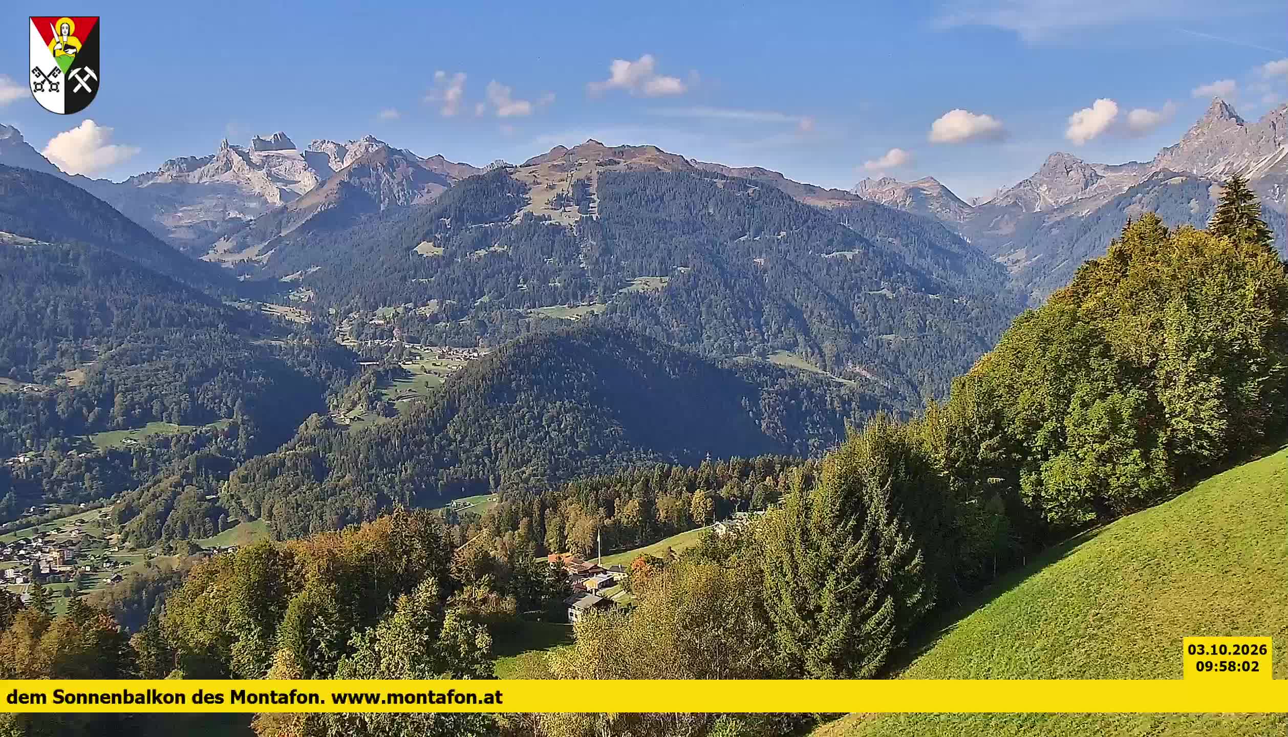 Bartholomäberg | Blick auf Schruns