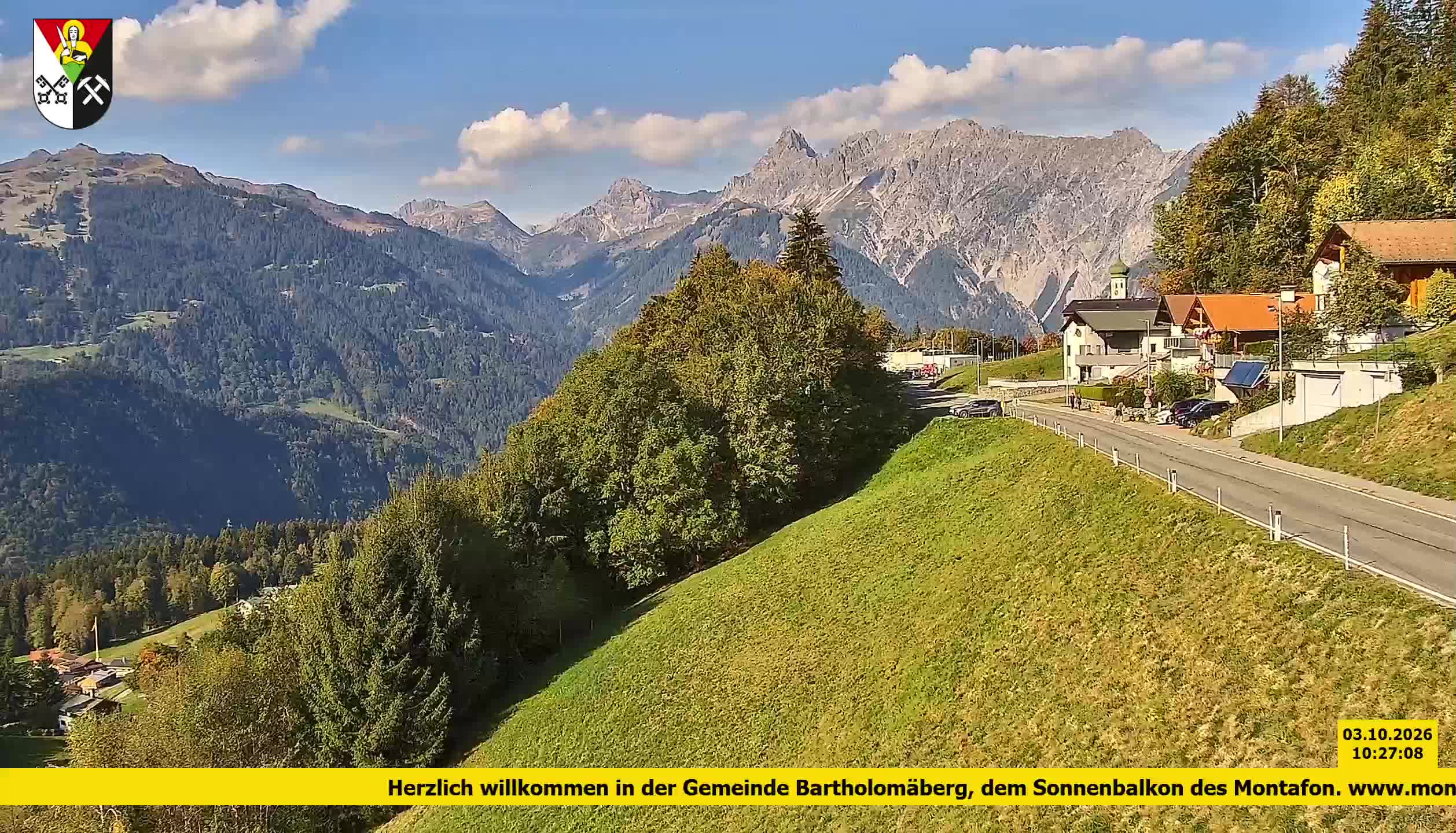 Bartholomäberg | Blick auf Schruns
