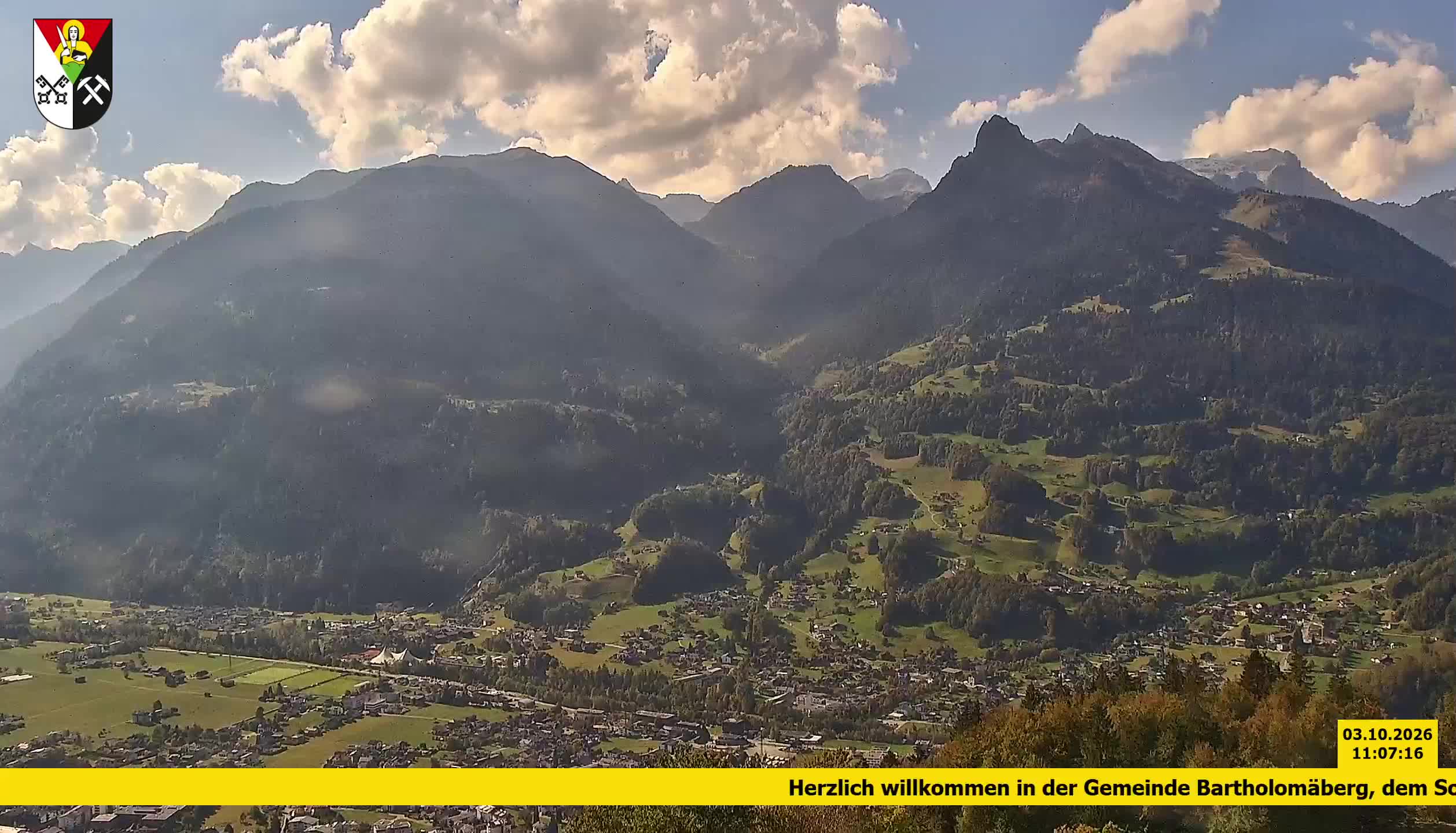 Bartholomäberg | Blick auf Schruns
