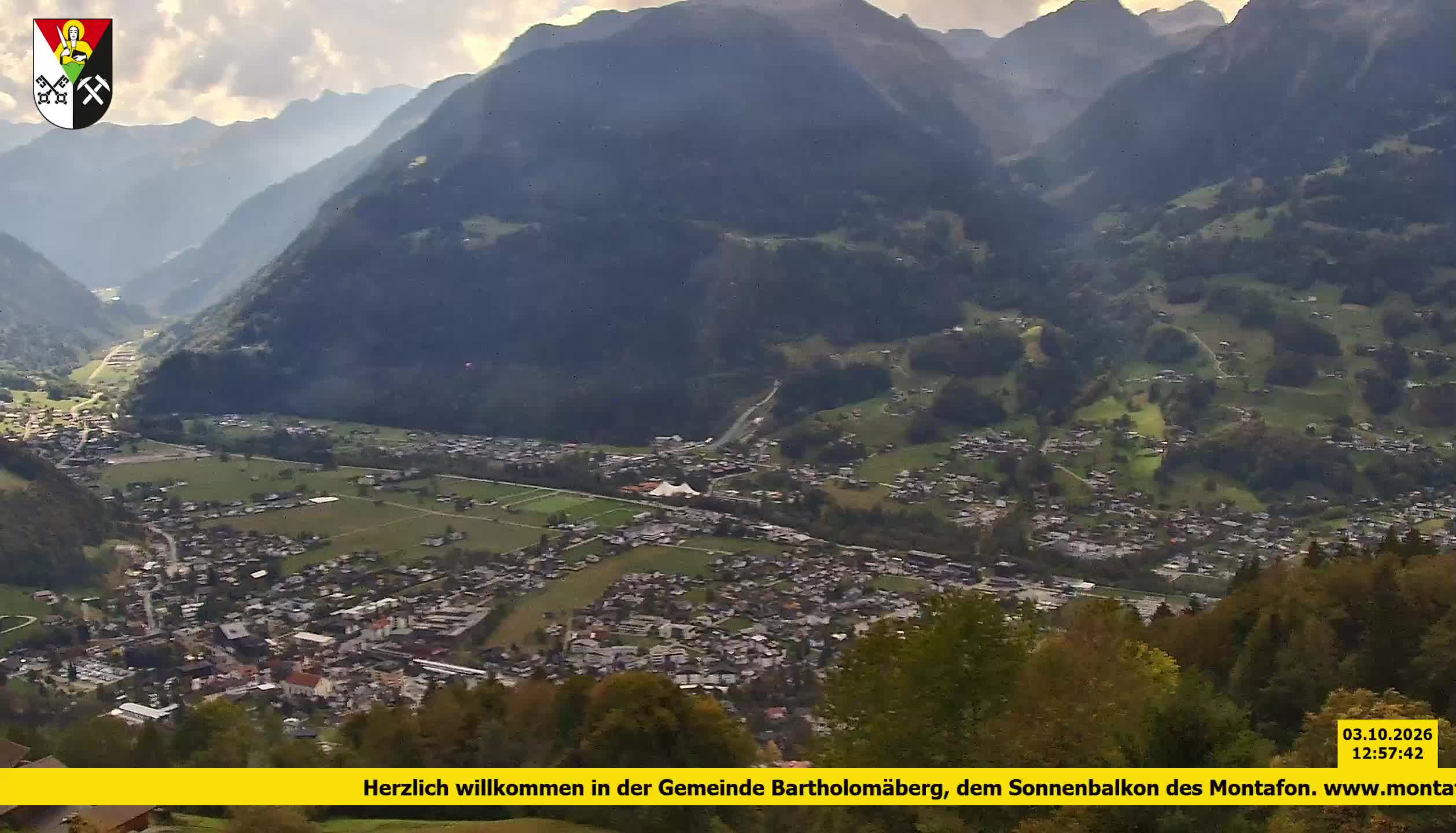 Bartholomäberg | Blick auf Schruns