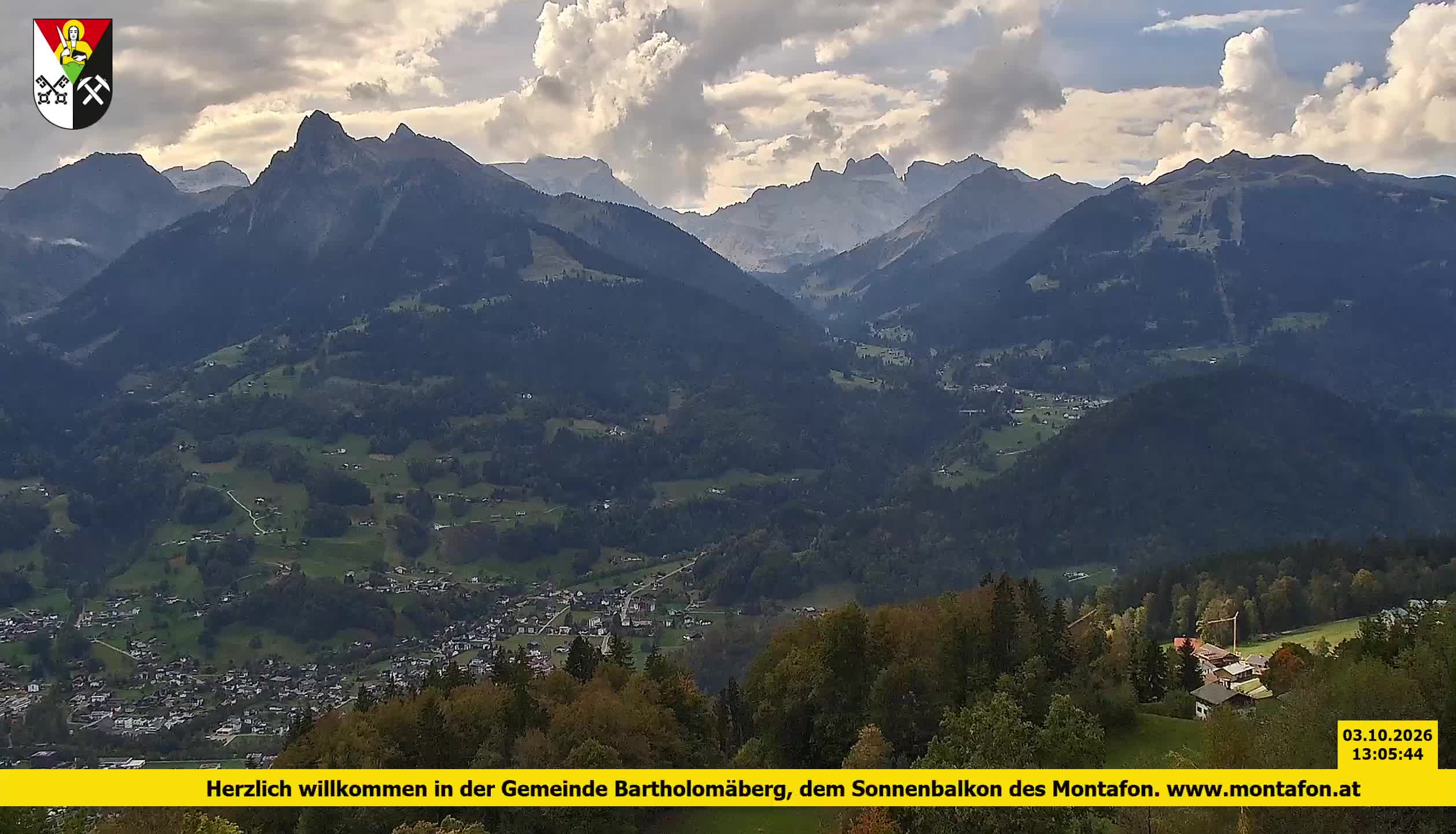 Bartholomäberg | Blick auf Schruns