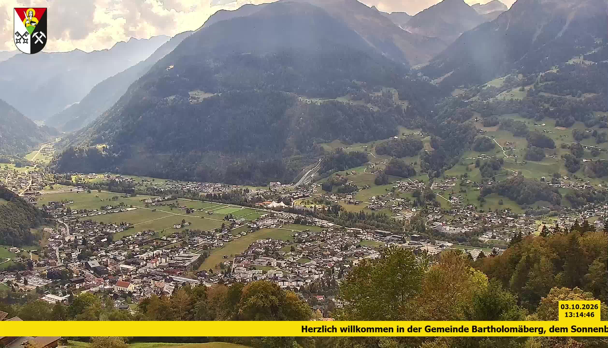 Bartholomäberg | Blick auf Schruns