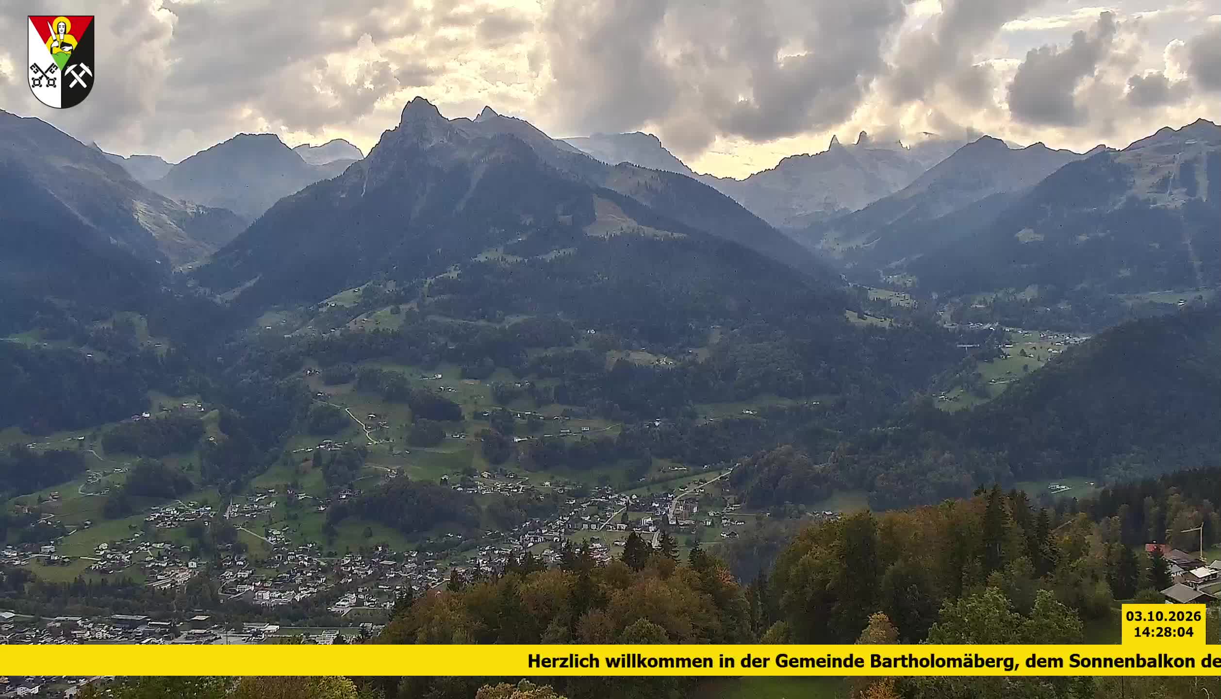 Bartholomäberg | Blick auf Schruns