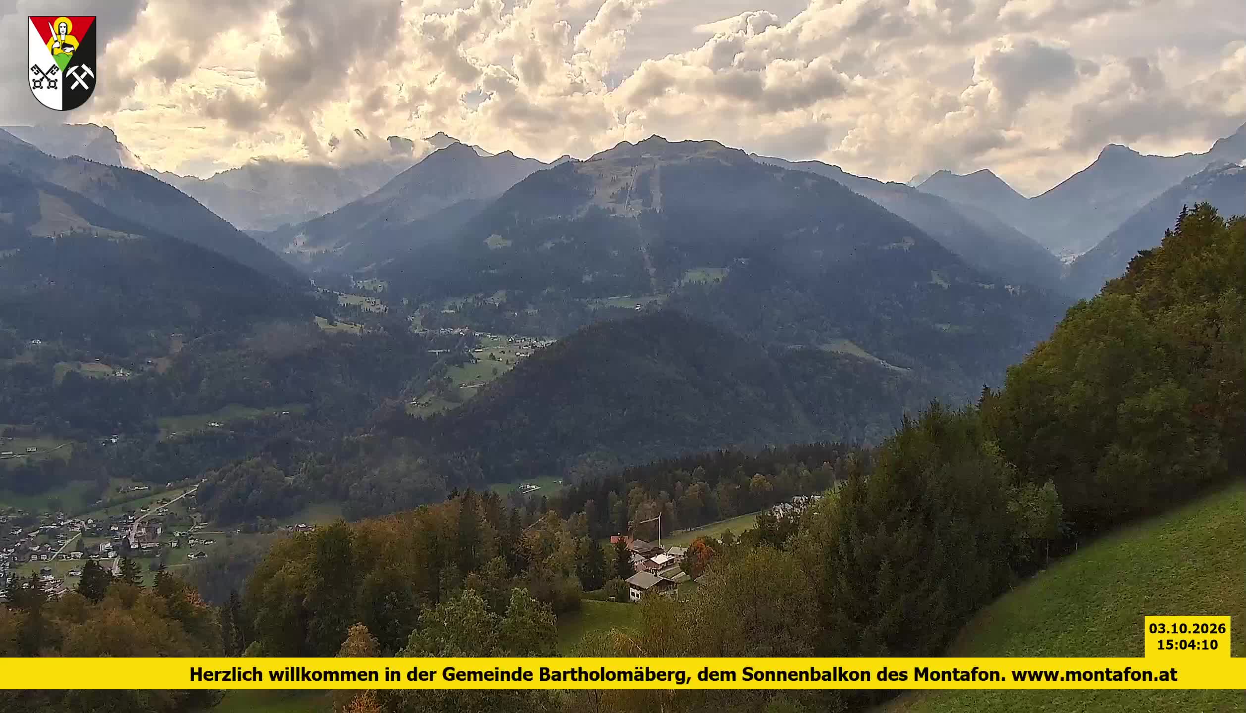 Bartholomäberg | Blick auf Schruns