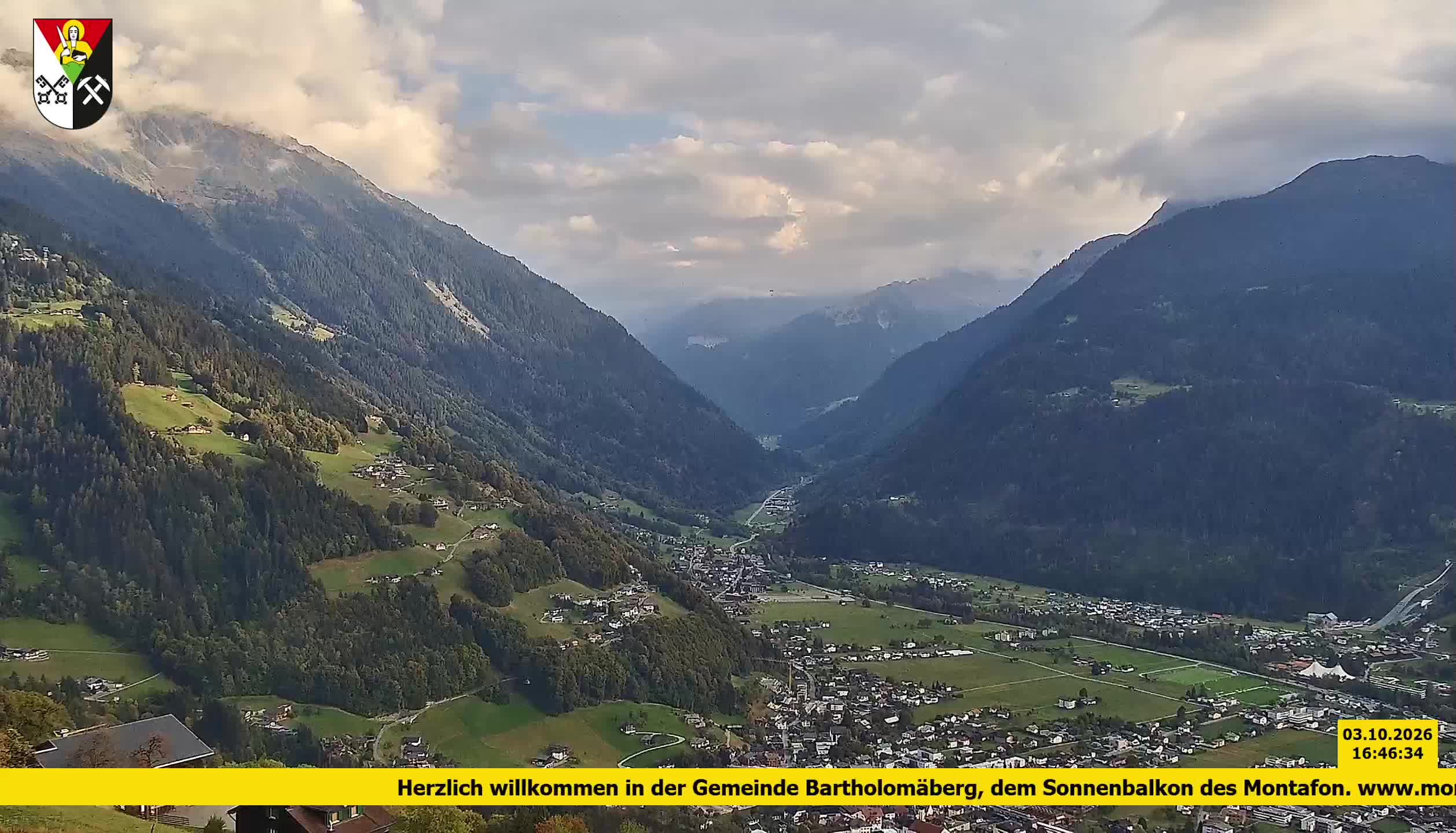 Bartholomäberg | Blick auf Schruns