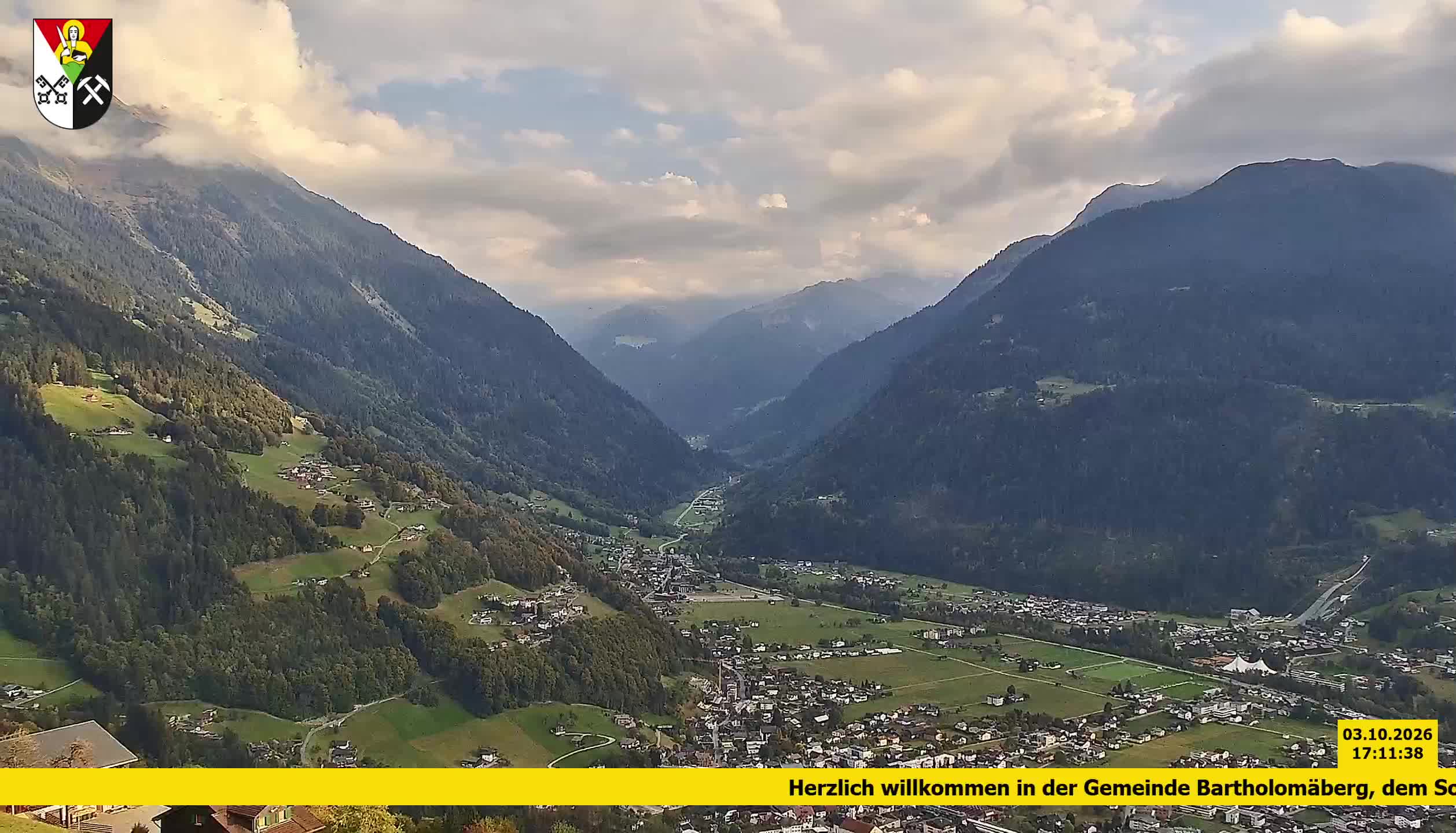 Bartholomäberg | Blick auf Schruns