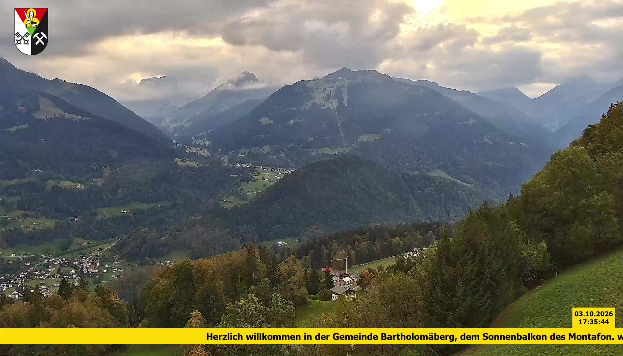 Bartholomäberg | Blick auf Schruns