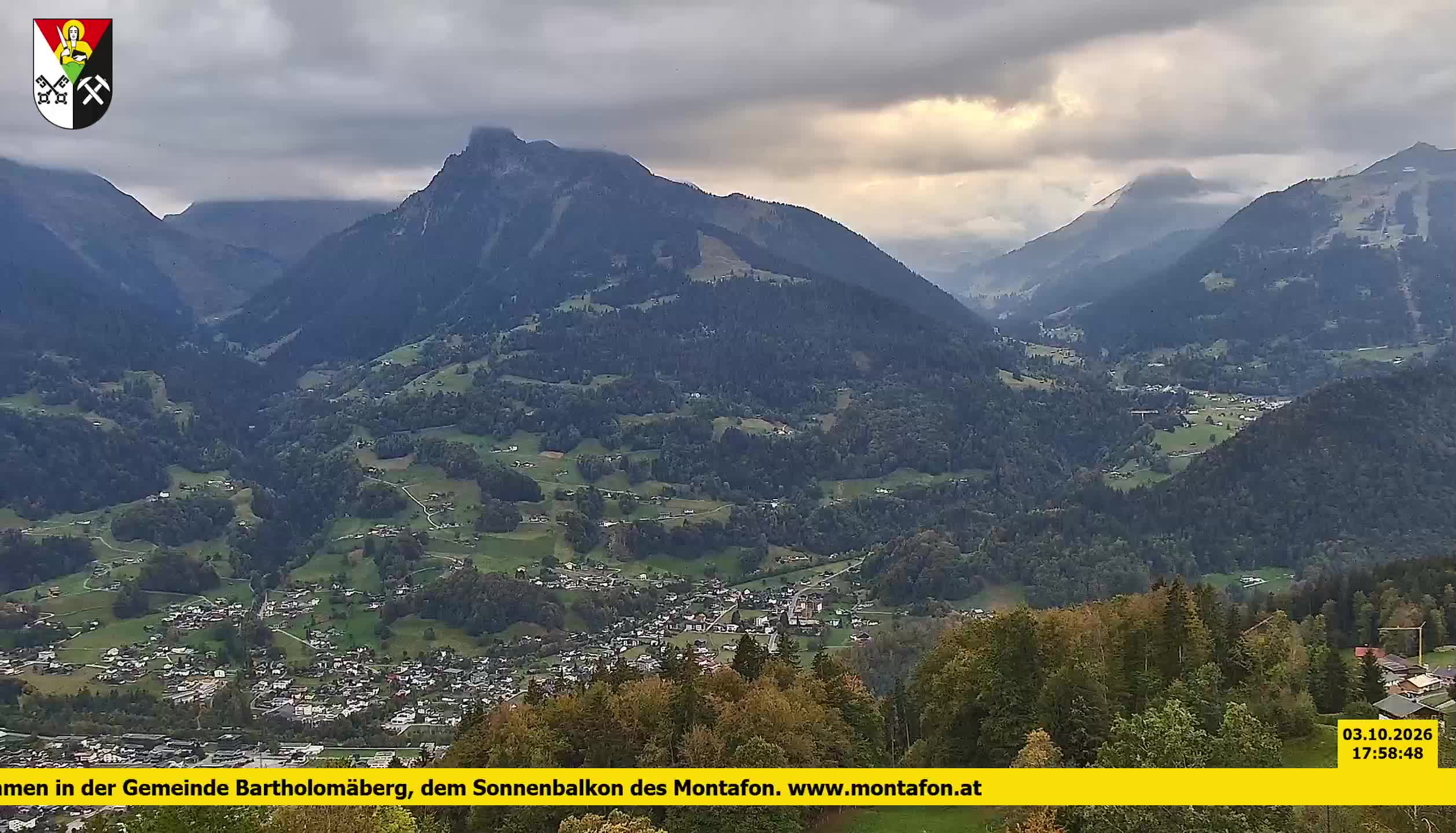 Bartholomäberg | Blick auf Schruns