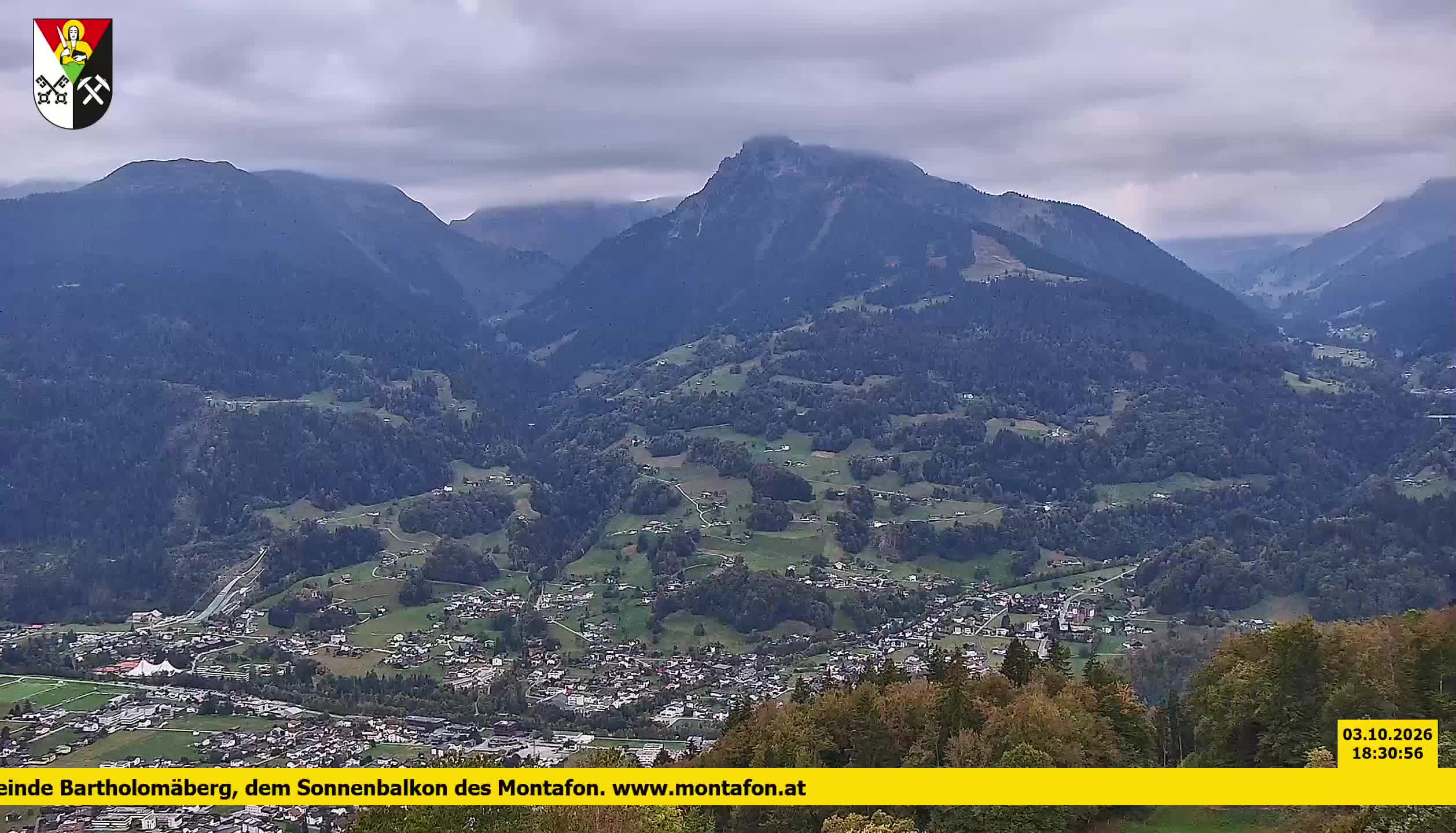 Bartholomäberg | Blick auf Schruns