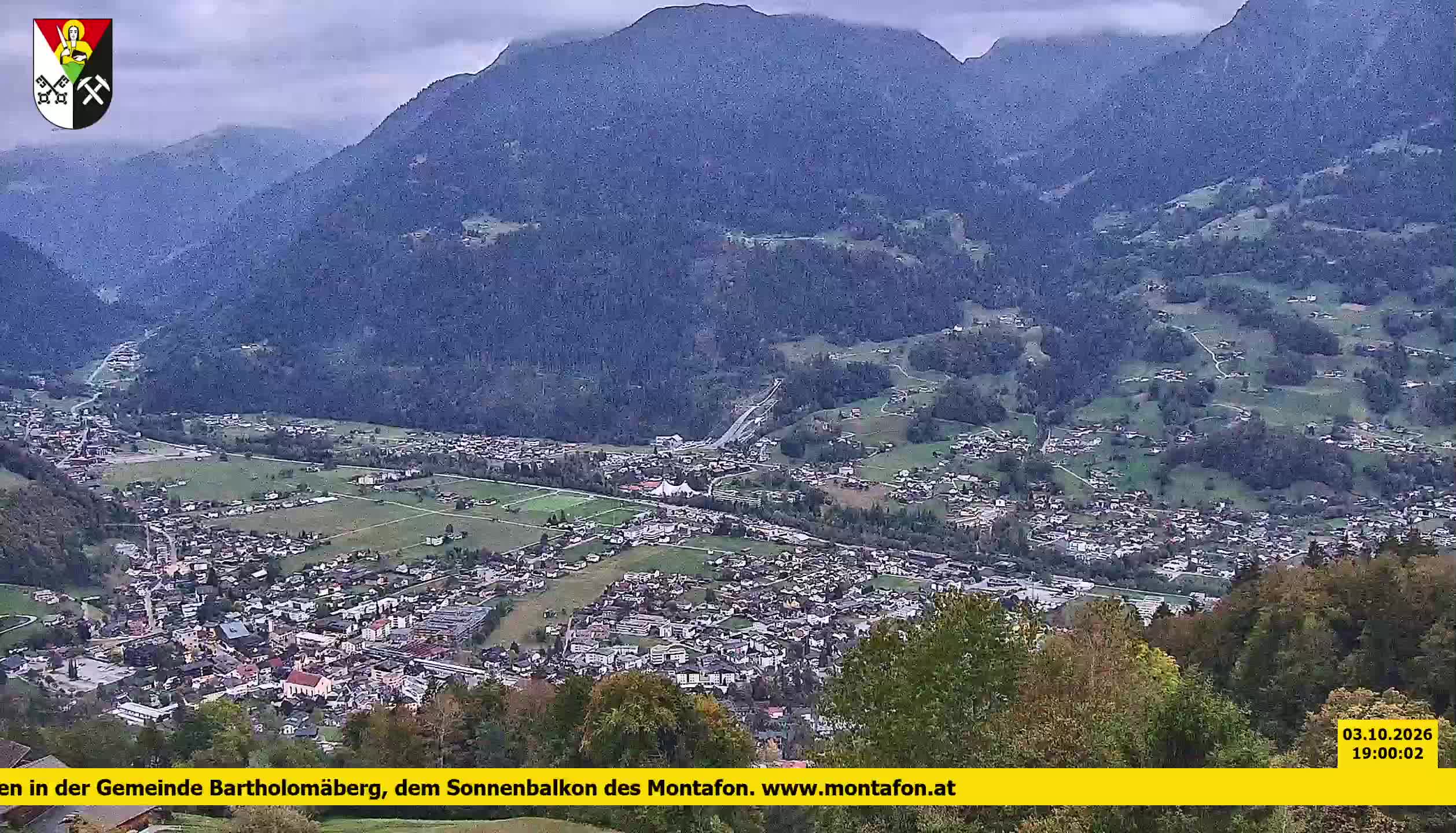 Bartholomäberg | Blick auf Schruns