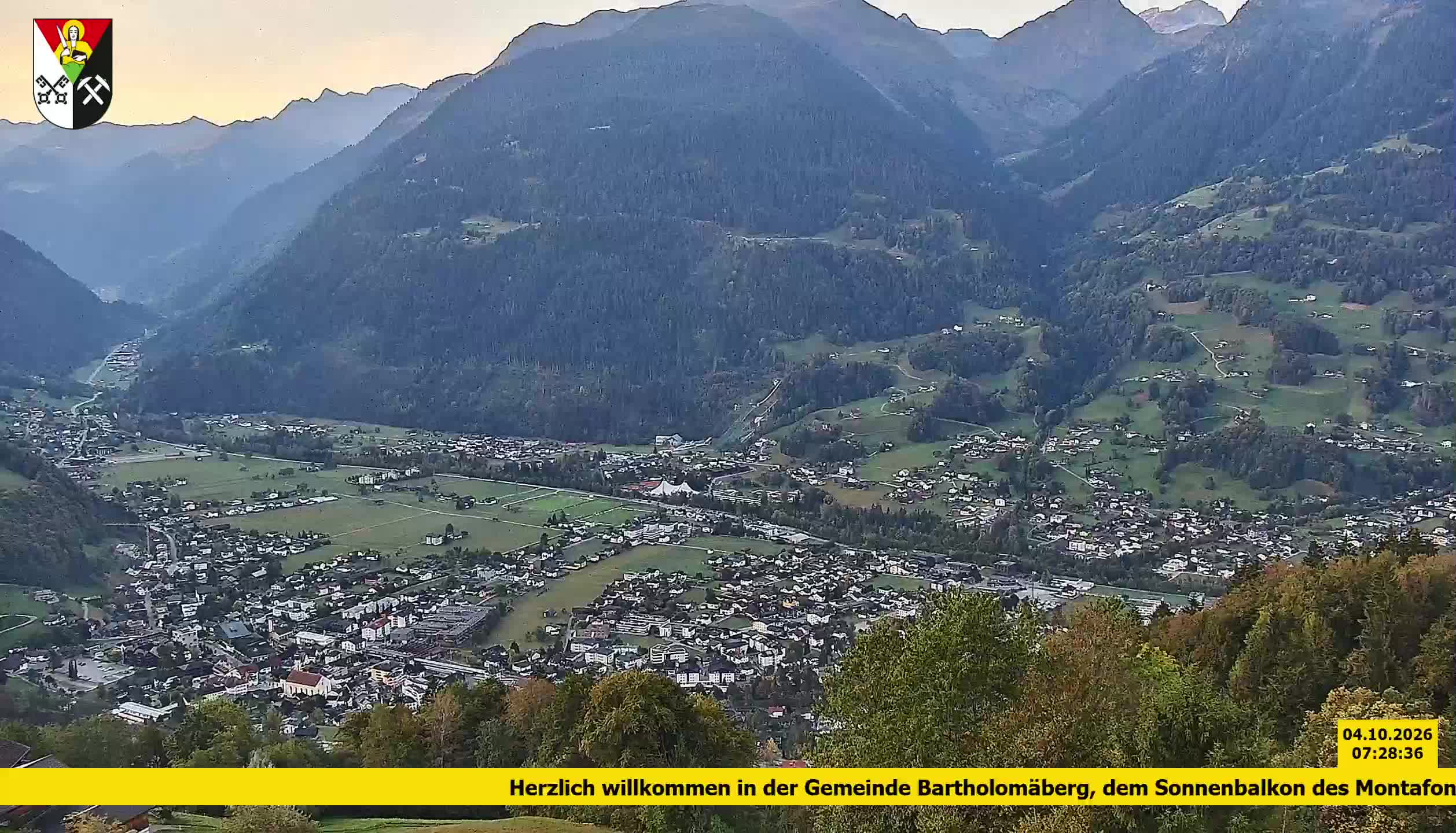 Bartholomäberg | Blick auf Schruns
