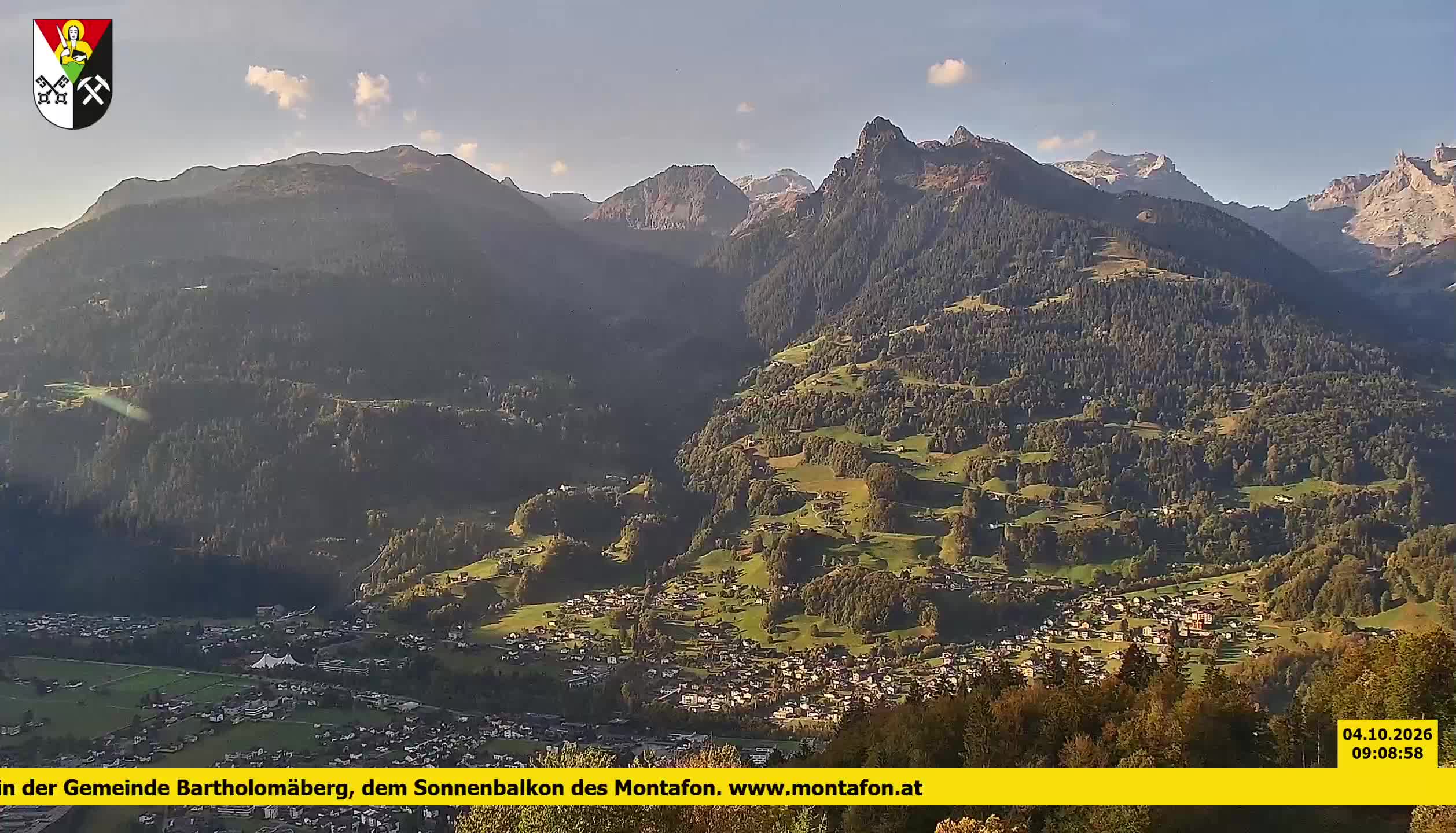 Bartholomäberg | Blick auf Schruns