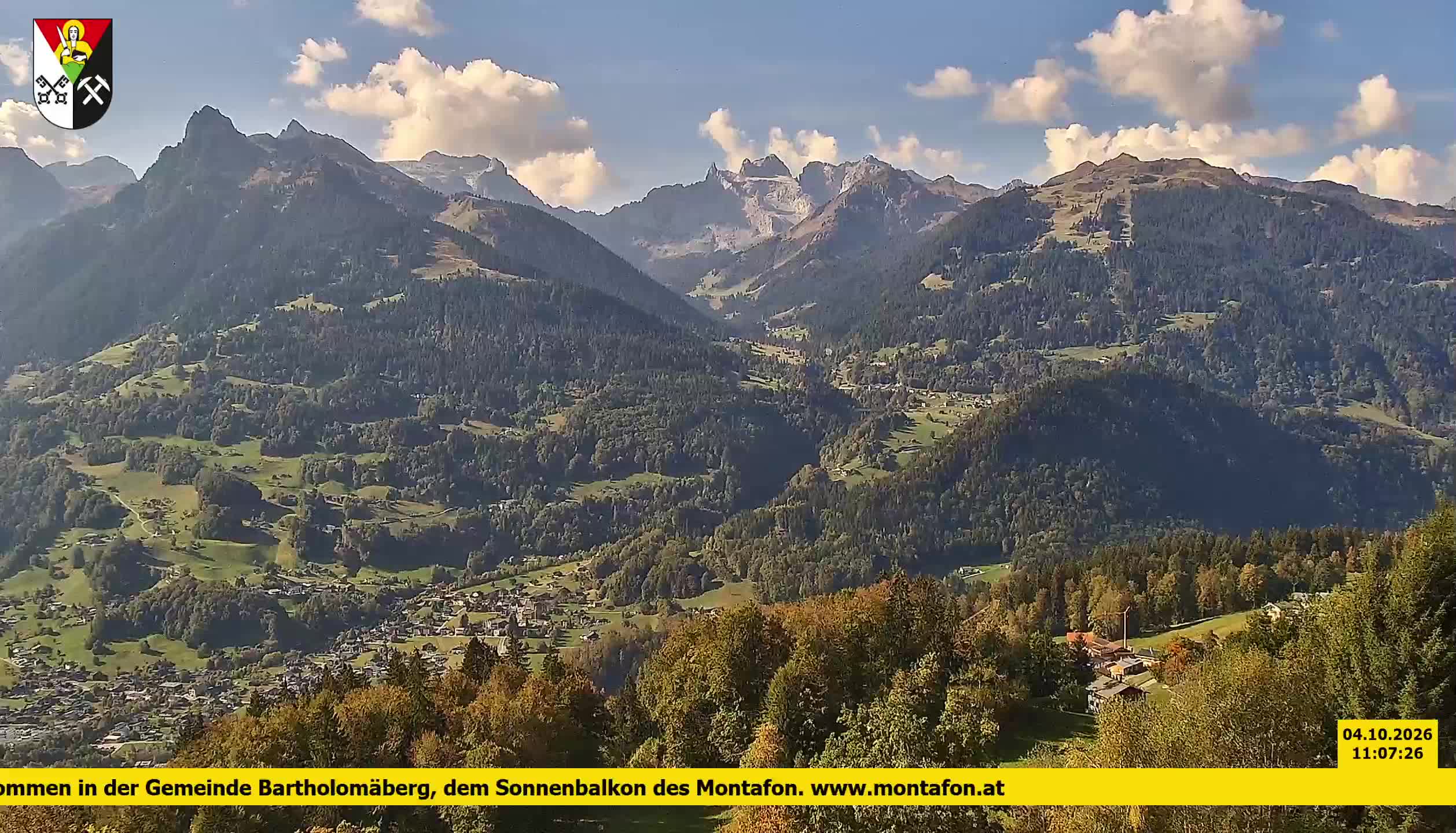 Bartholomäberg | Blick auf Schruns