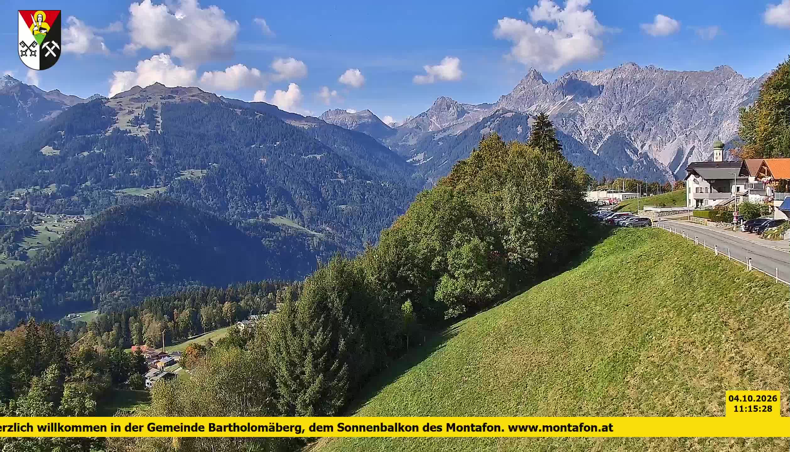 Bartholomäberg | Blick auf Schruns