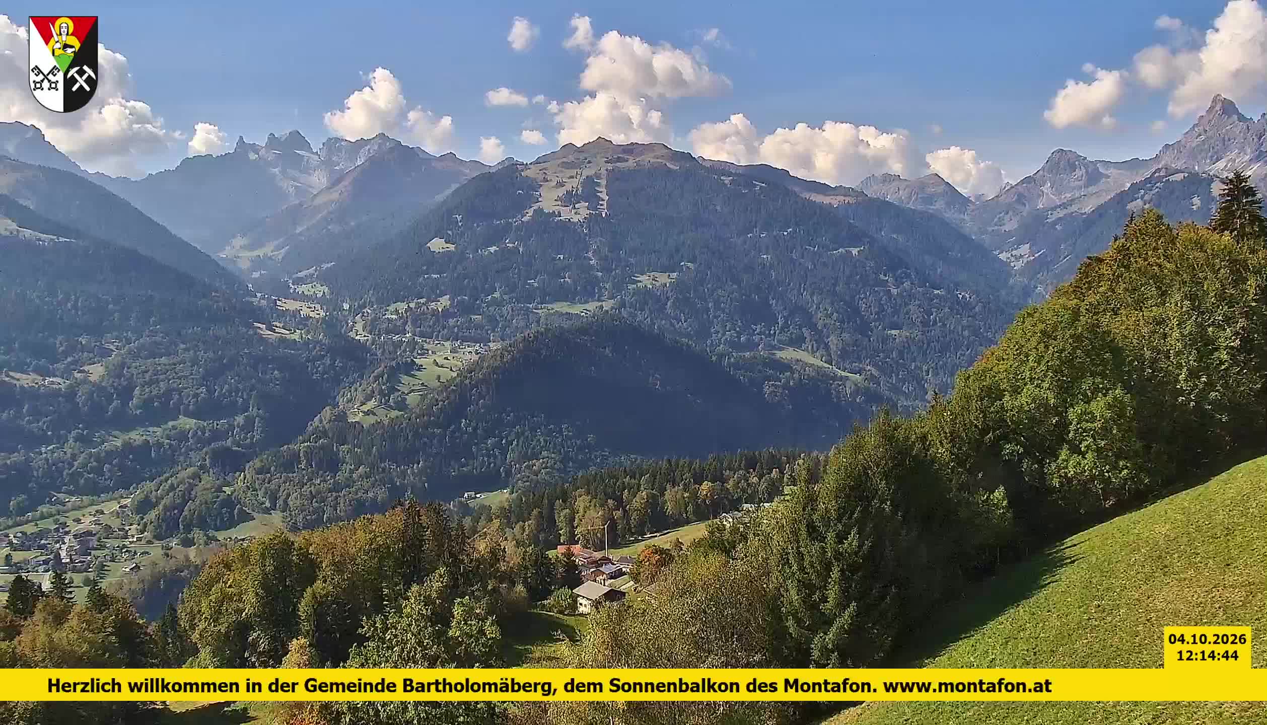 Bartholomäberg | Blick auf Schruns