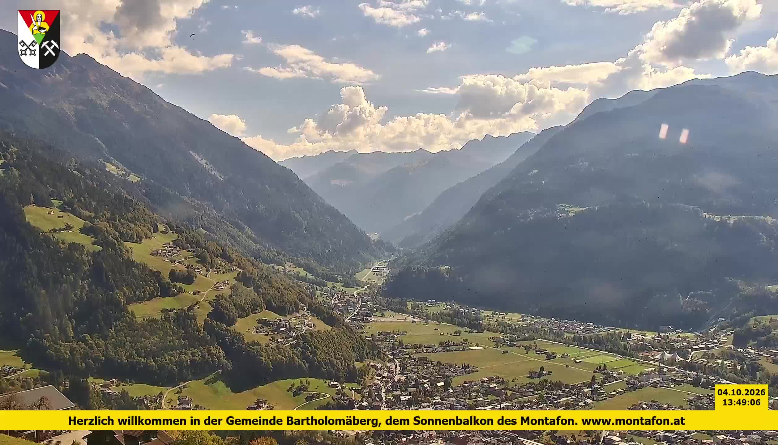 Bartholomäberg | Blick auf Schruns