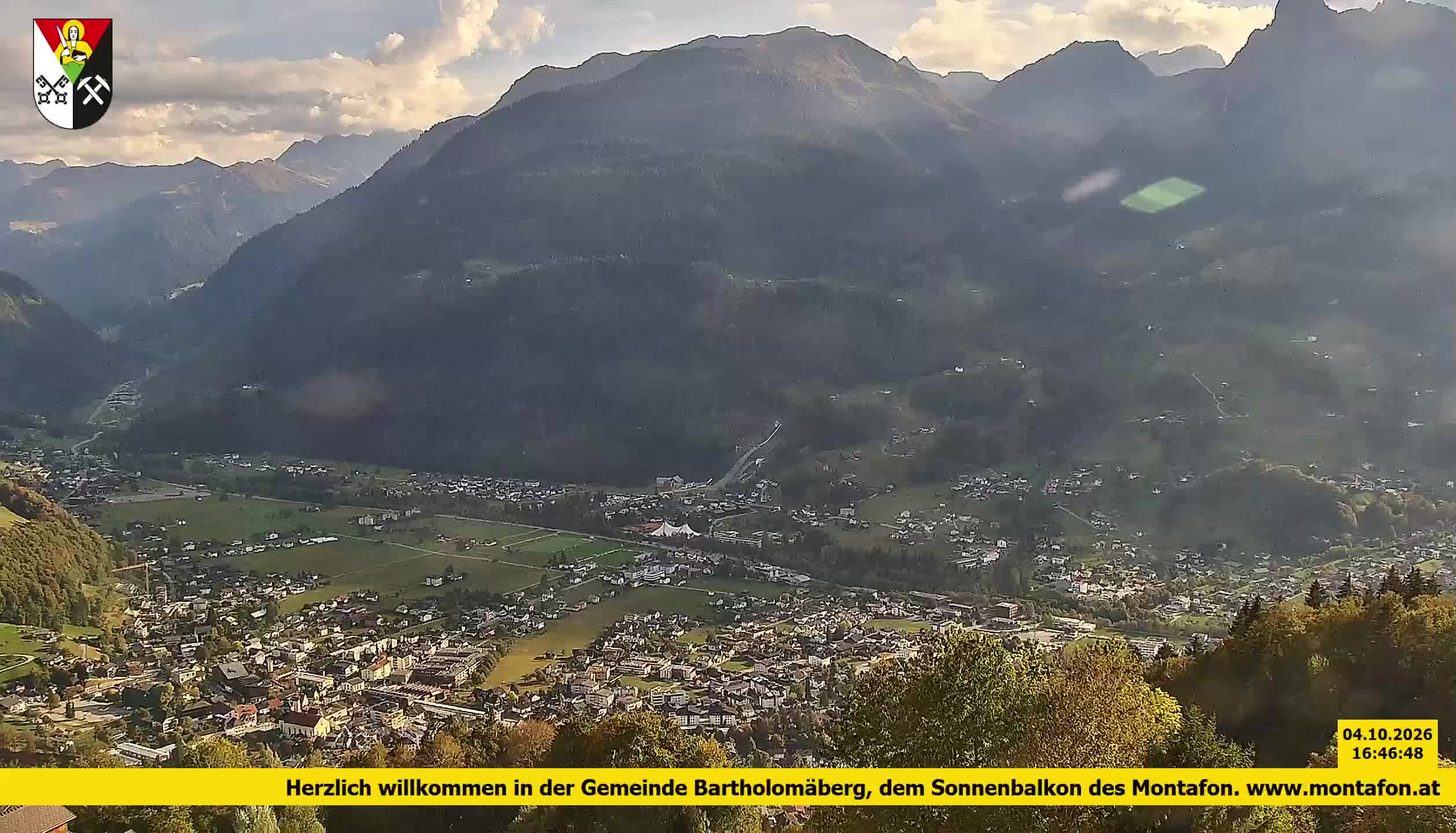 Bartholomäberg | Blick auf Schruns