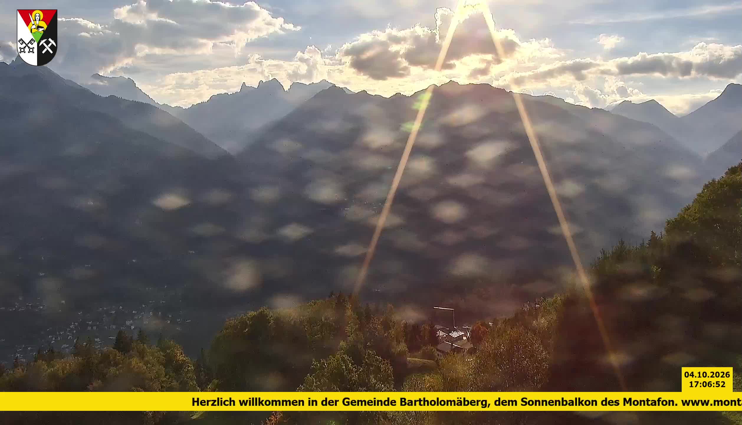 Bartholomäberg | Blick auf Schruns