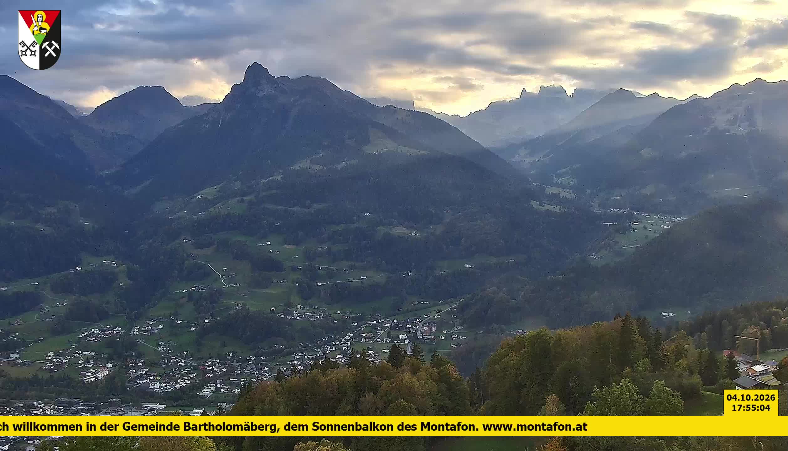 Bartholomäberg | Blick auf Schruns