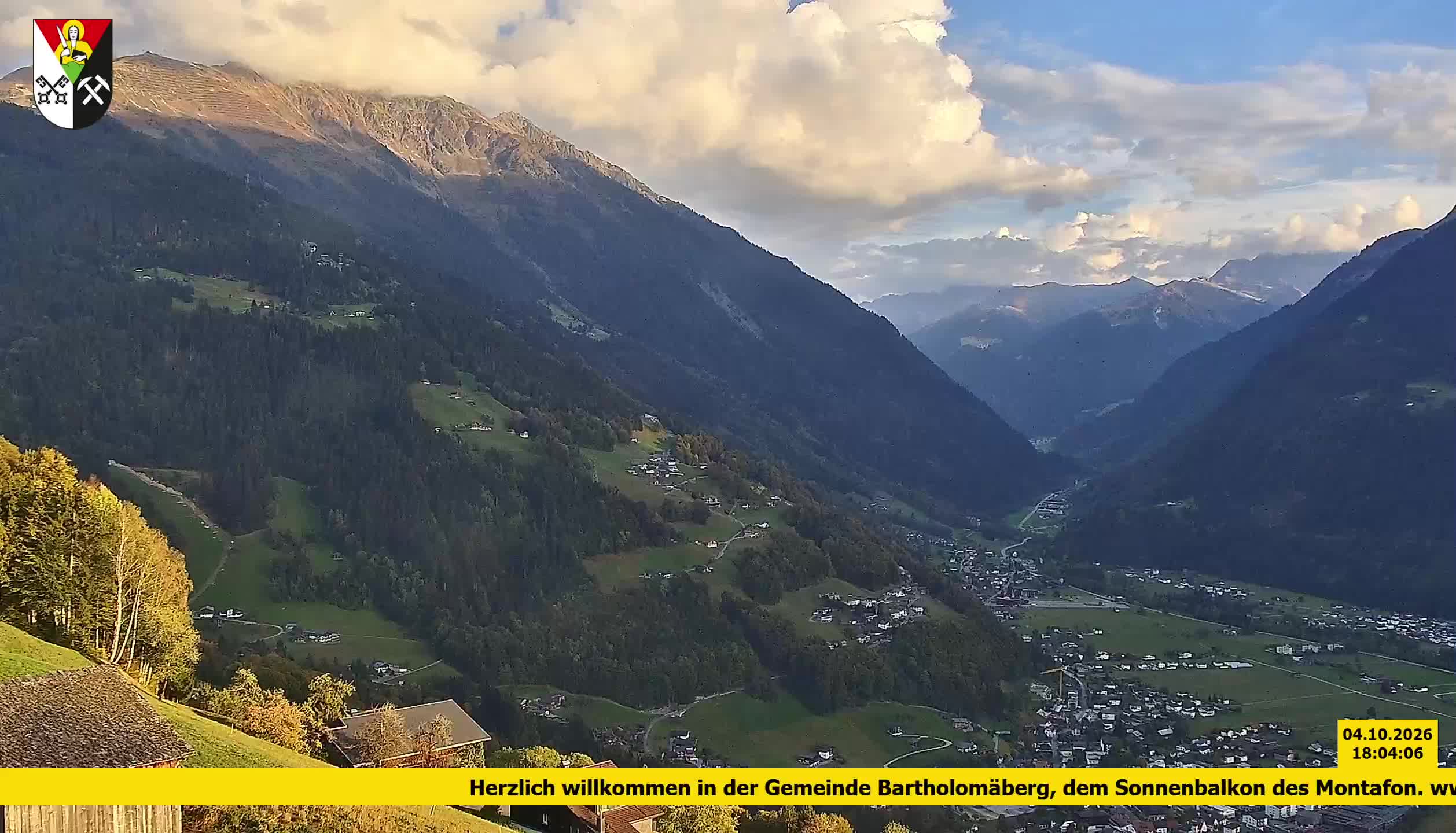 Bartholomäberg | Blick auf Schruns