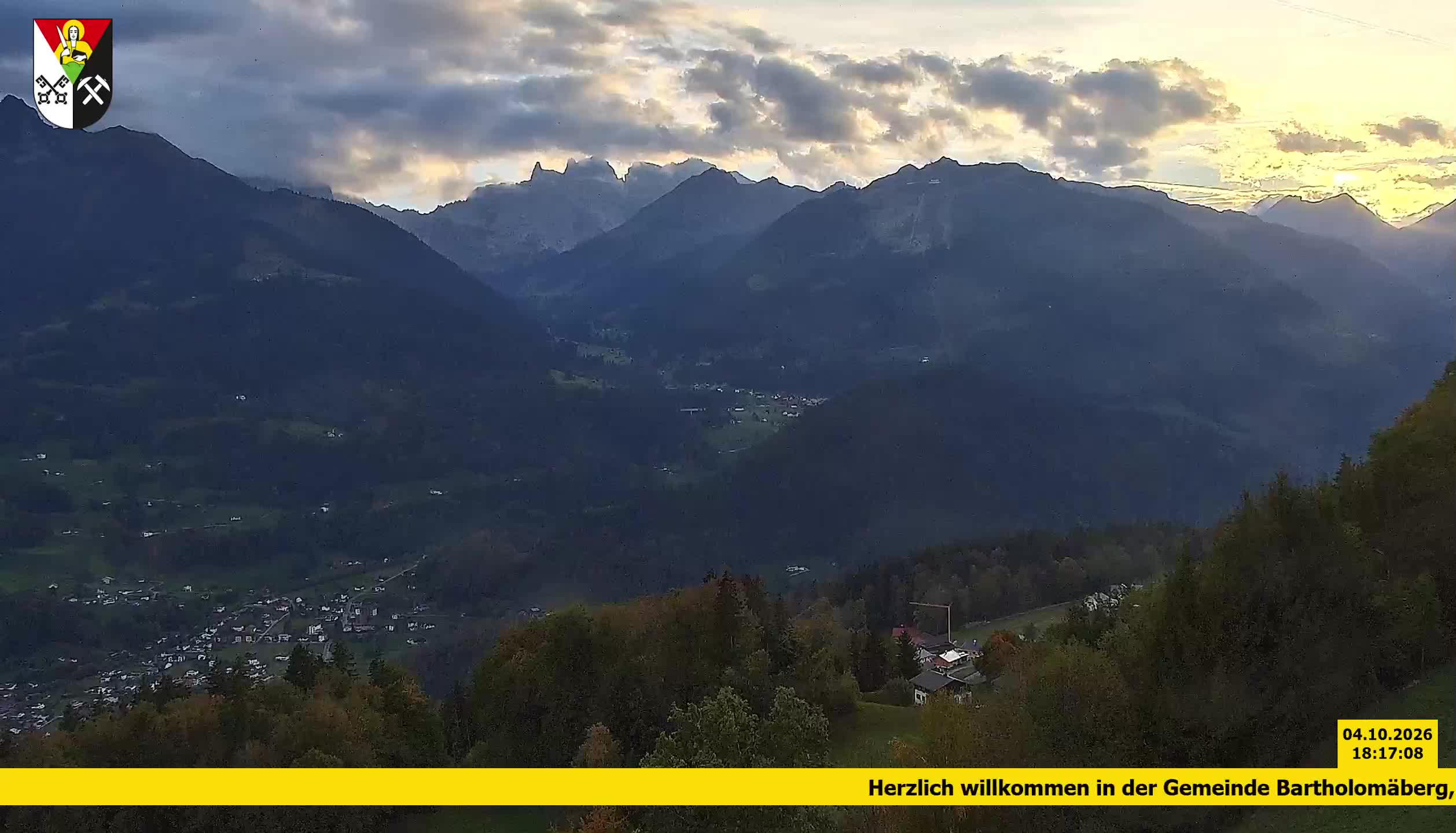 Bartholomäberg | Blick auf Schruns