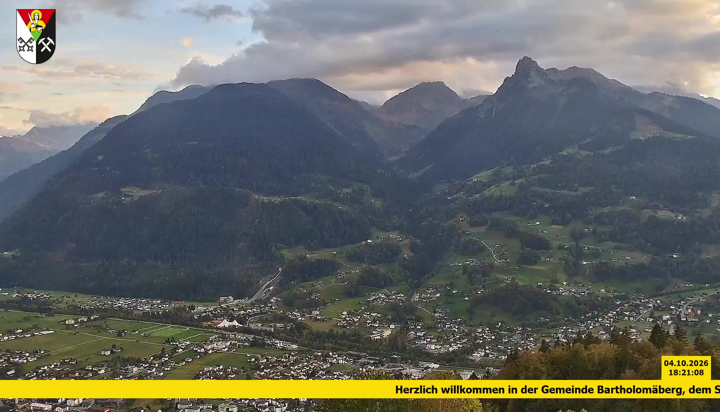 Bartholomäberg | Blick auf Schruns