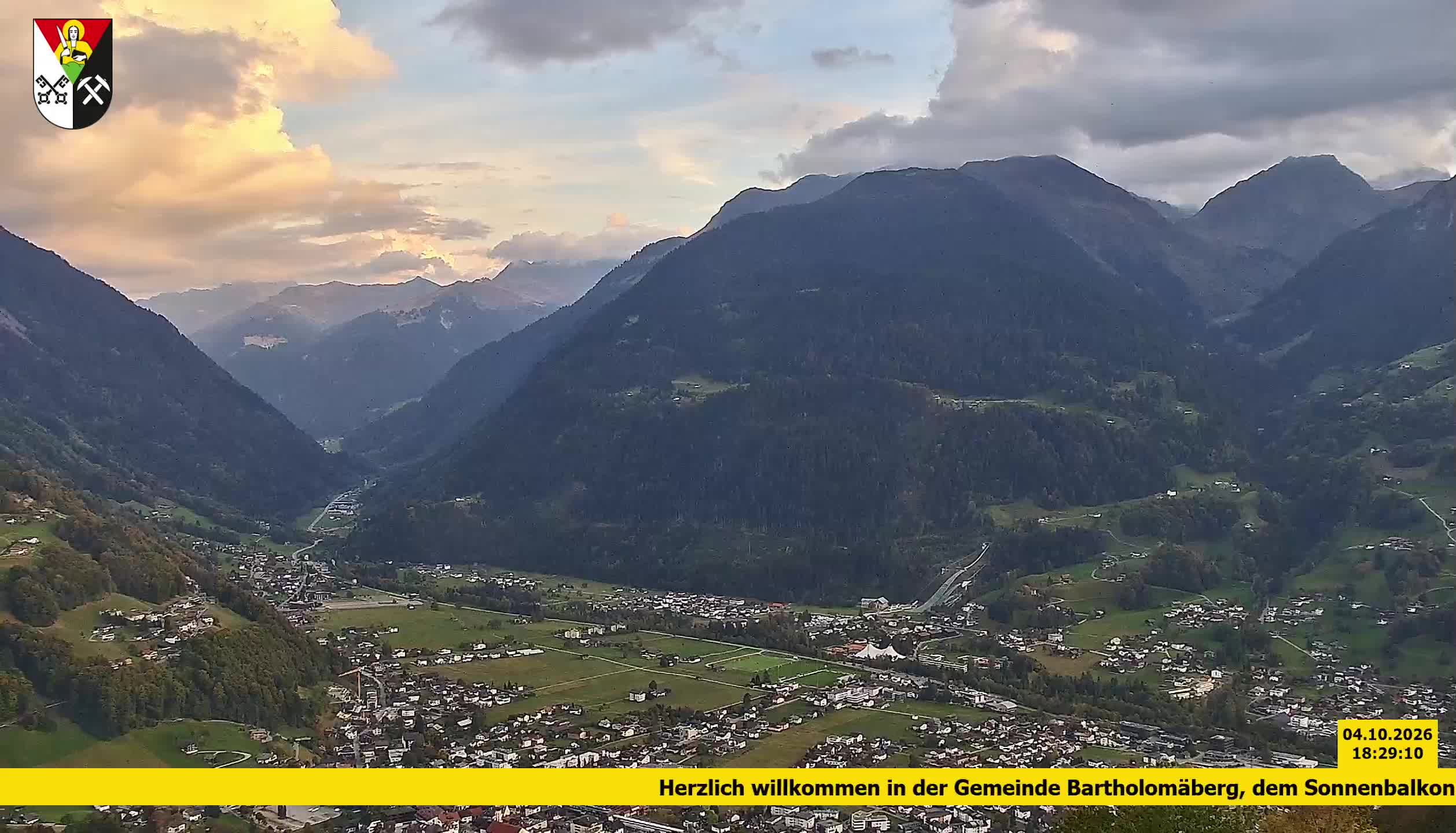 Bartholomäberg | Blick auf Schruns