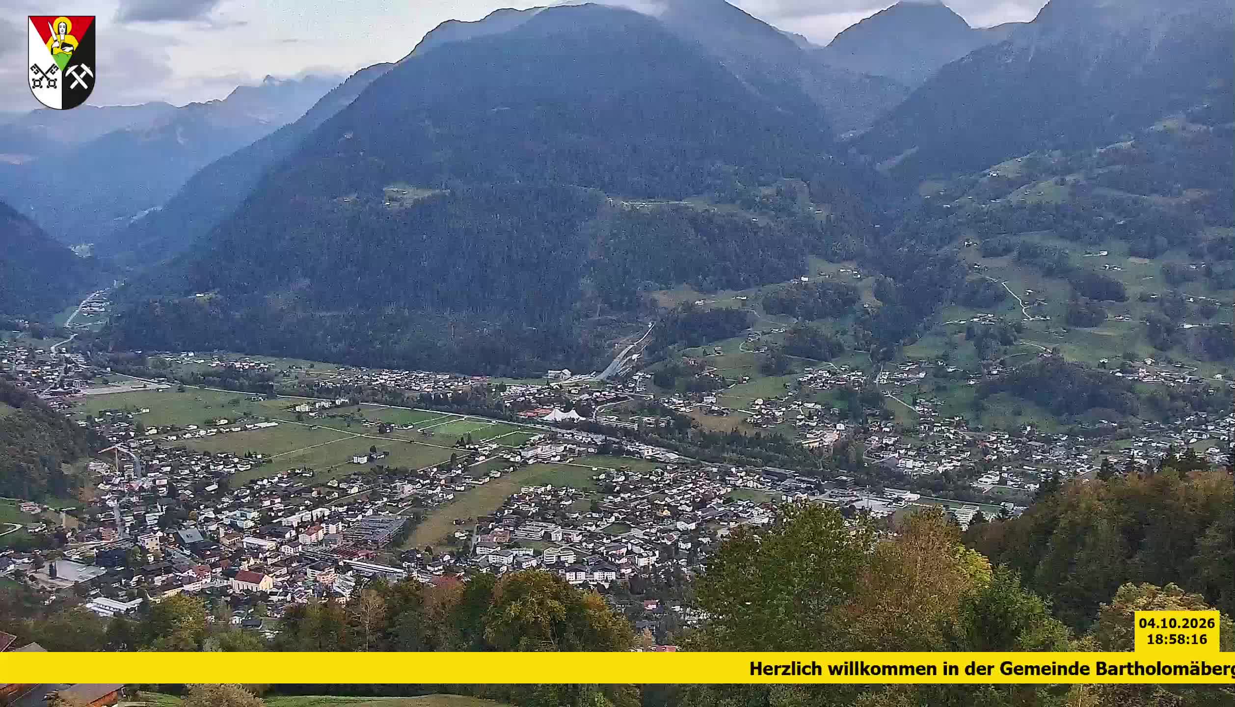 Bartholomäberg | Blick auf Schruns