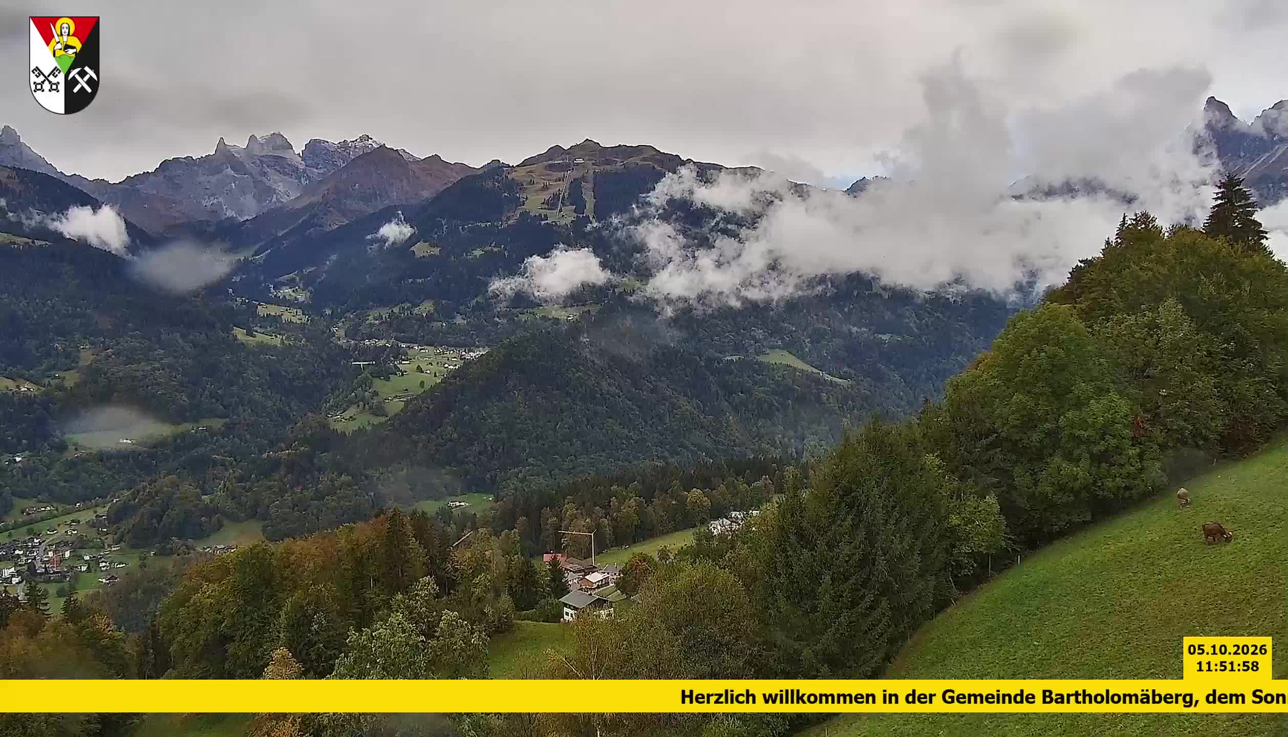 Bartholomäberg | Blick auf Schruns
