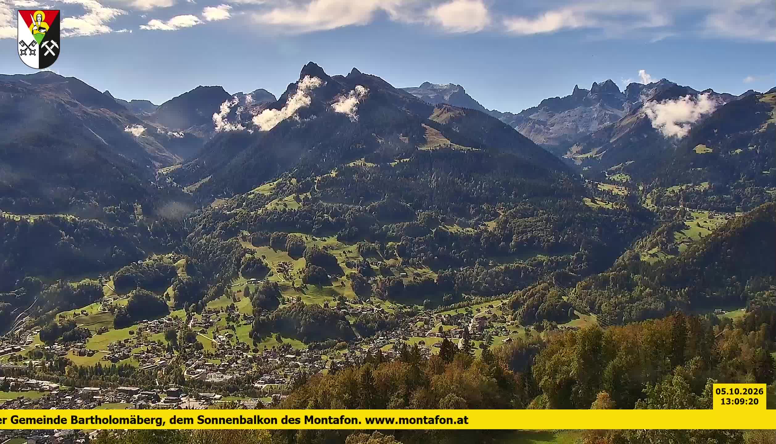 Bartholomäberg | Blick auf Schruns