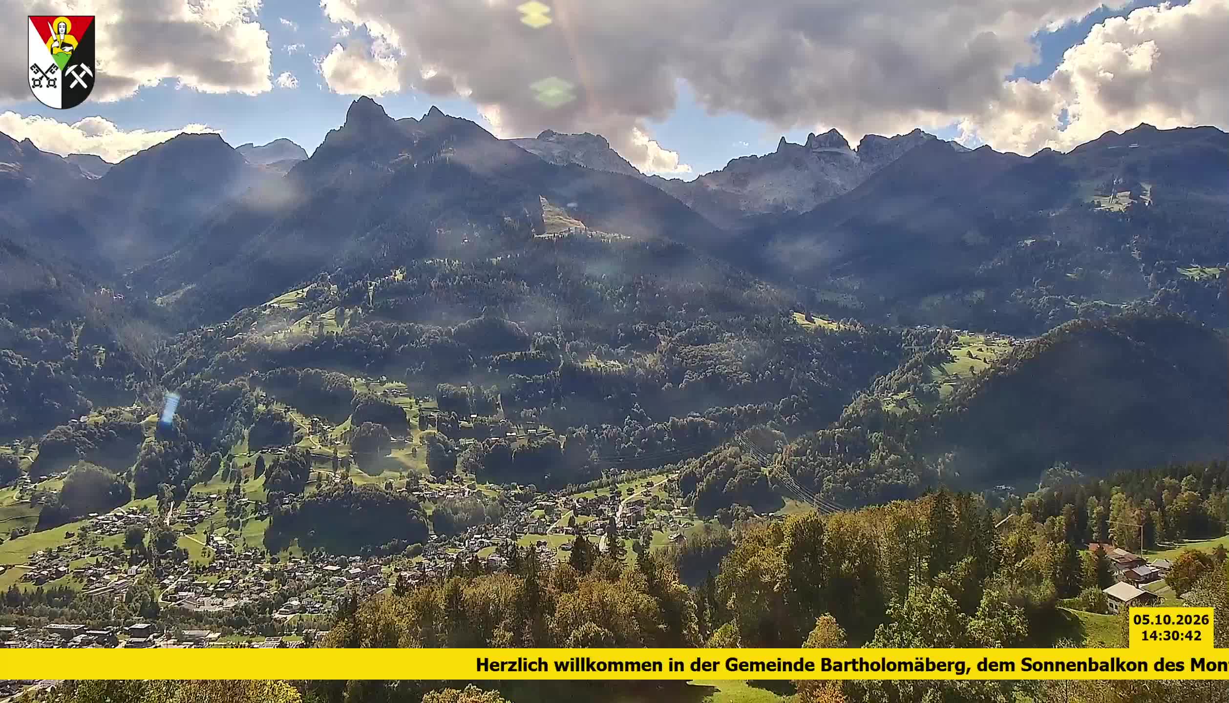 Bartholomäberg | Blick auf Schruns