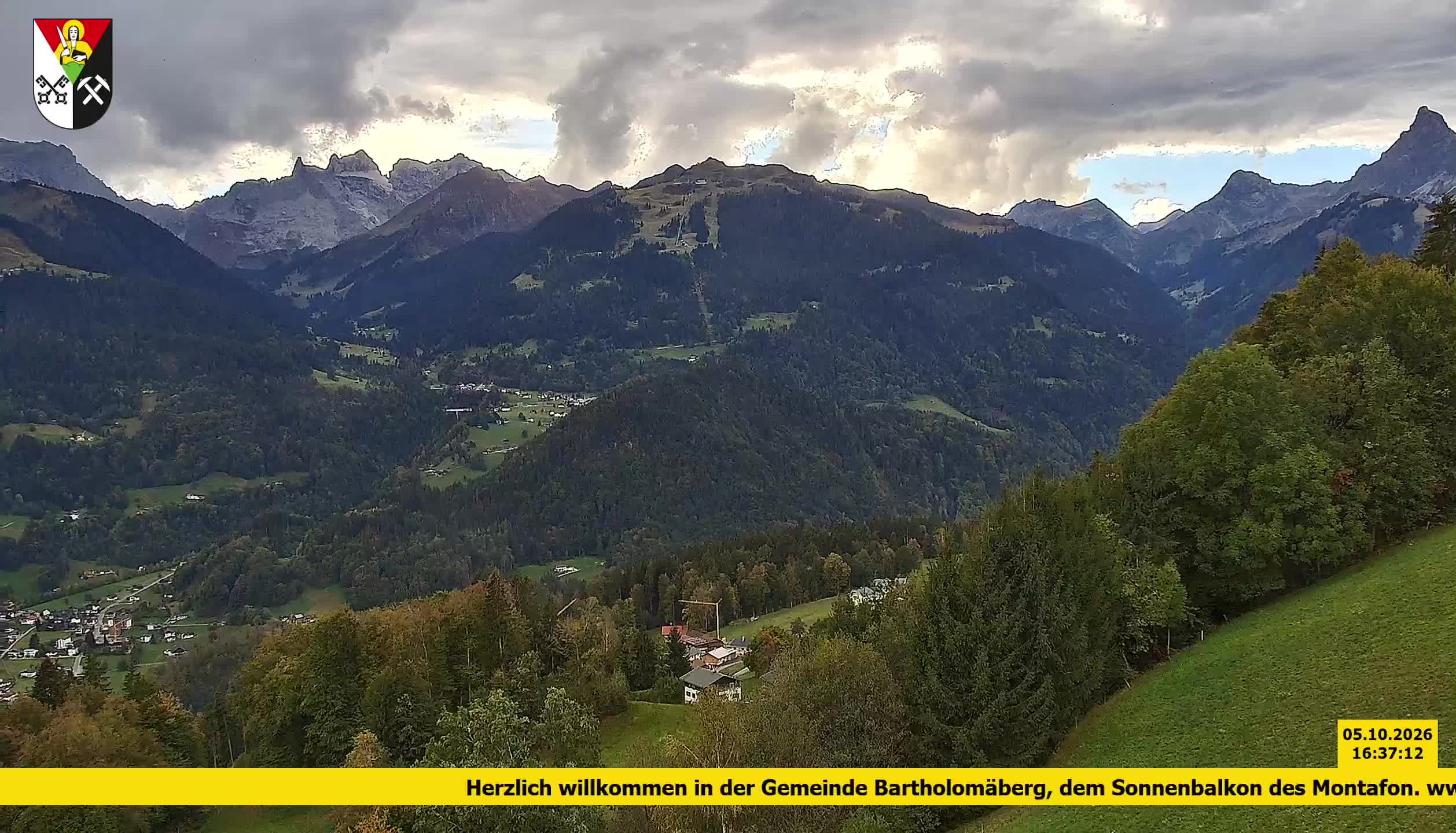 Bartholomäberg | Blick auf Schruns