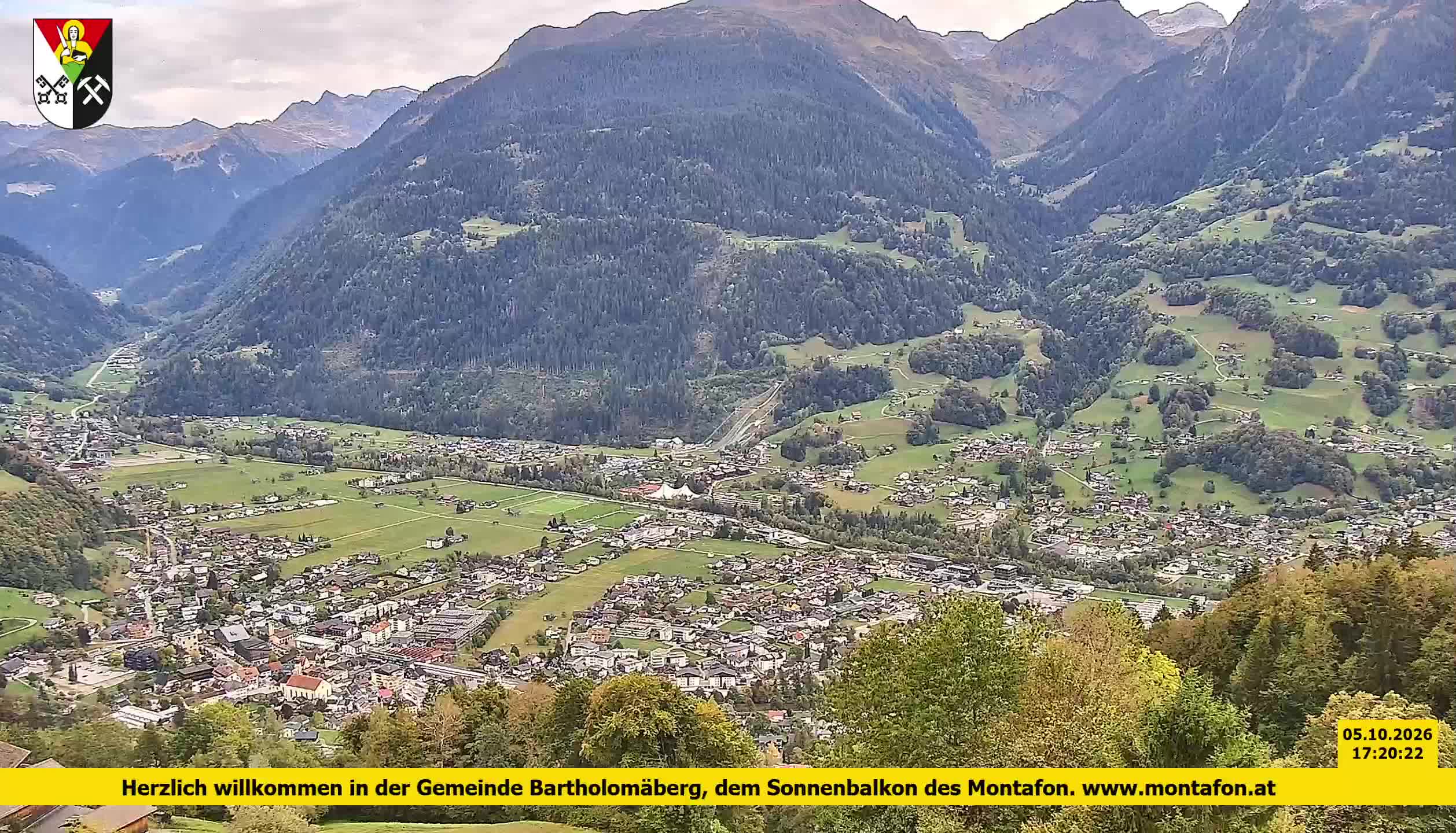 Bartholomäberg | Blick auf Schruns