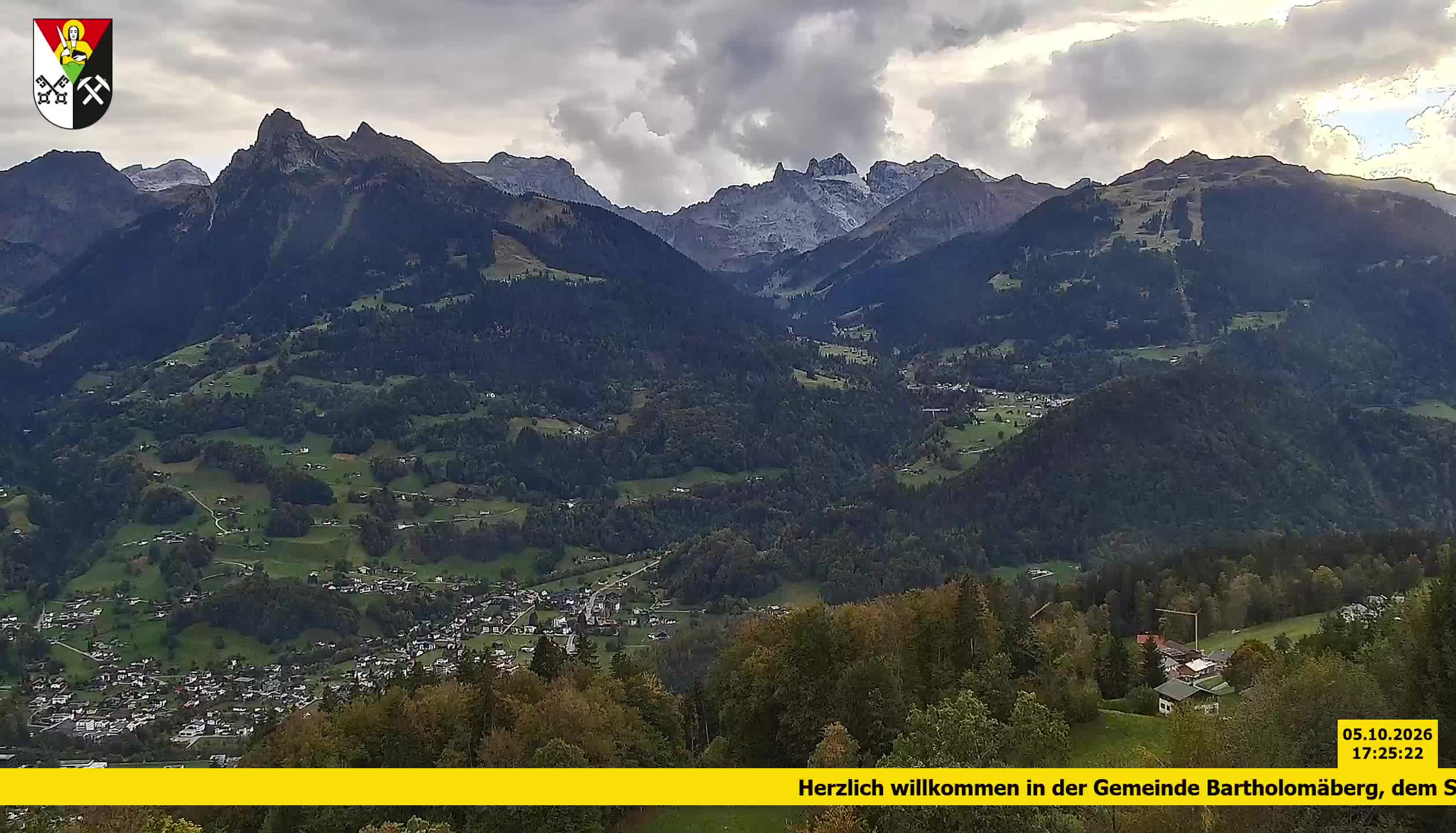 Bartholomäberg | Blick auf Schruns