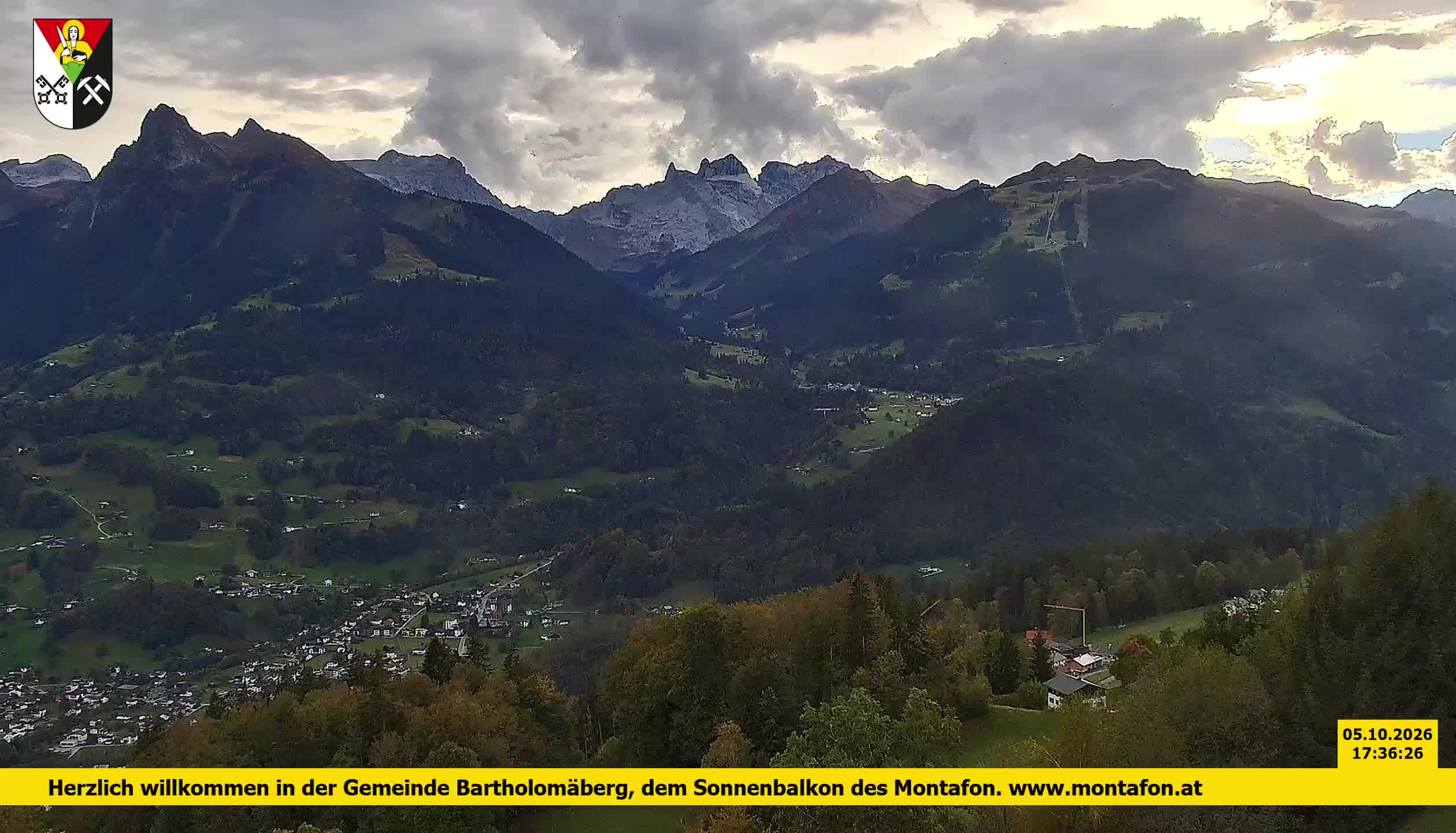 Bartholomäberg | Blick auf Schruns
