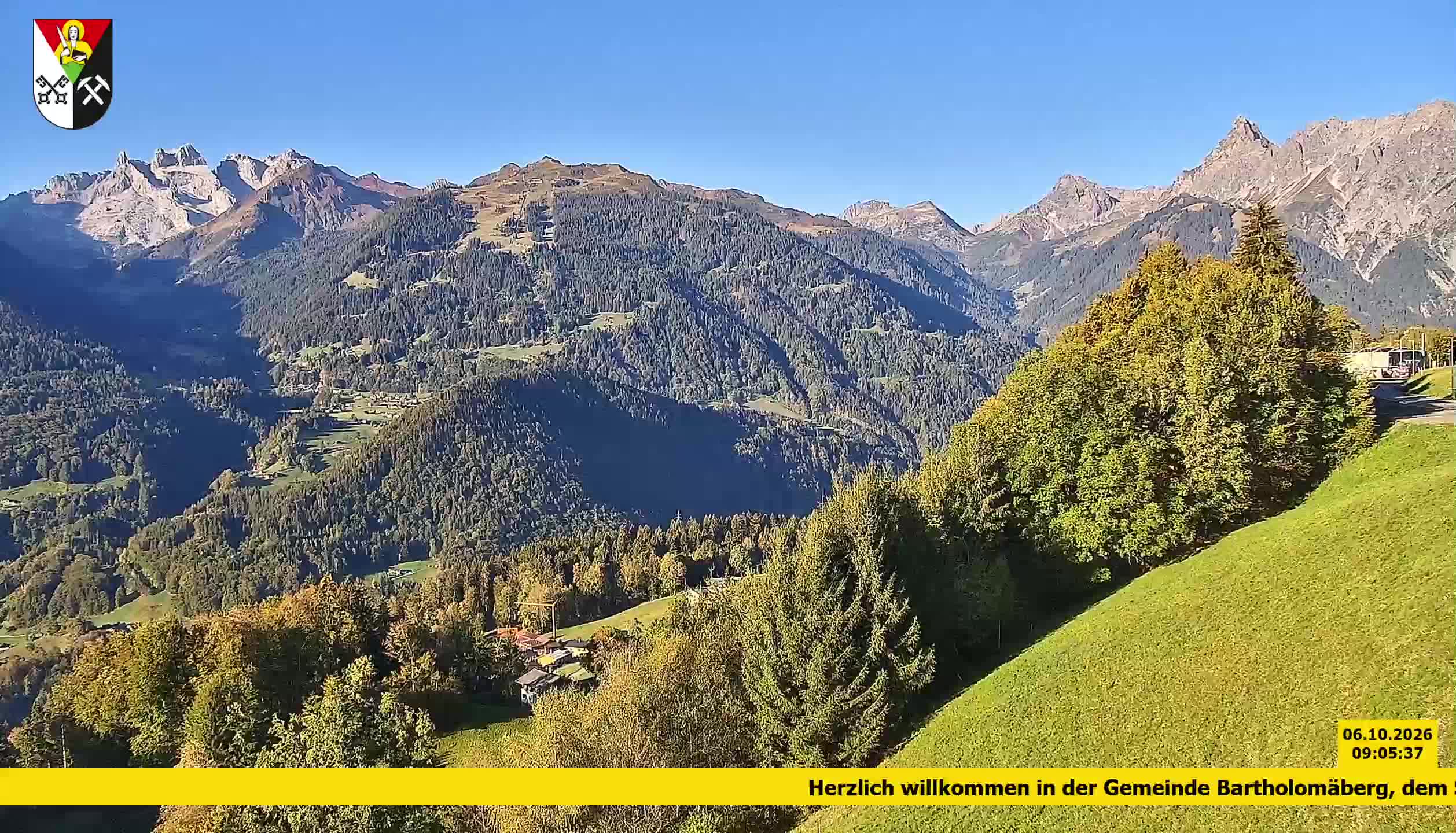 Bartholomäberg | Blick auf Schruns