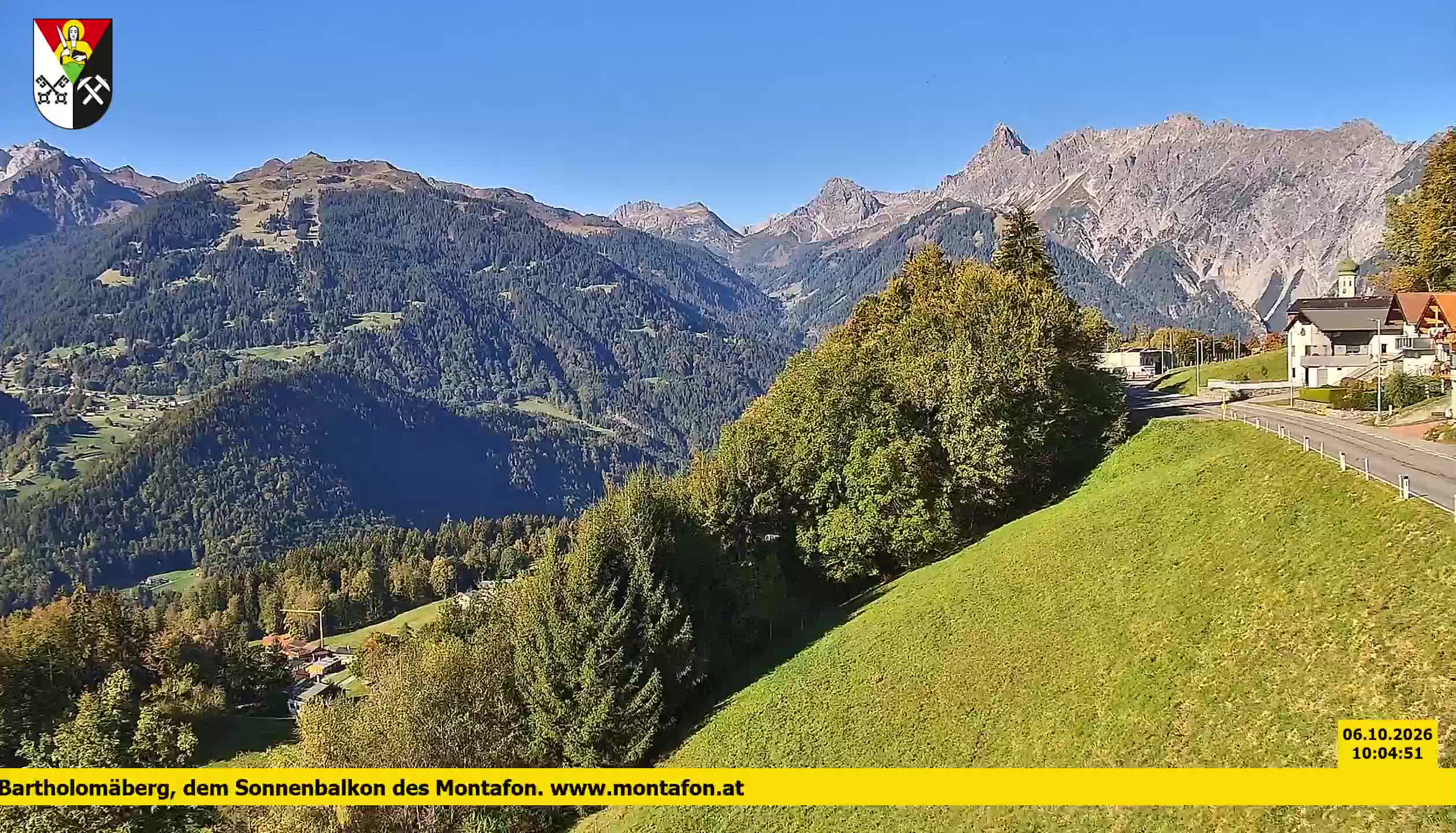 Bartholomäberg | Blick auf Schruns
