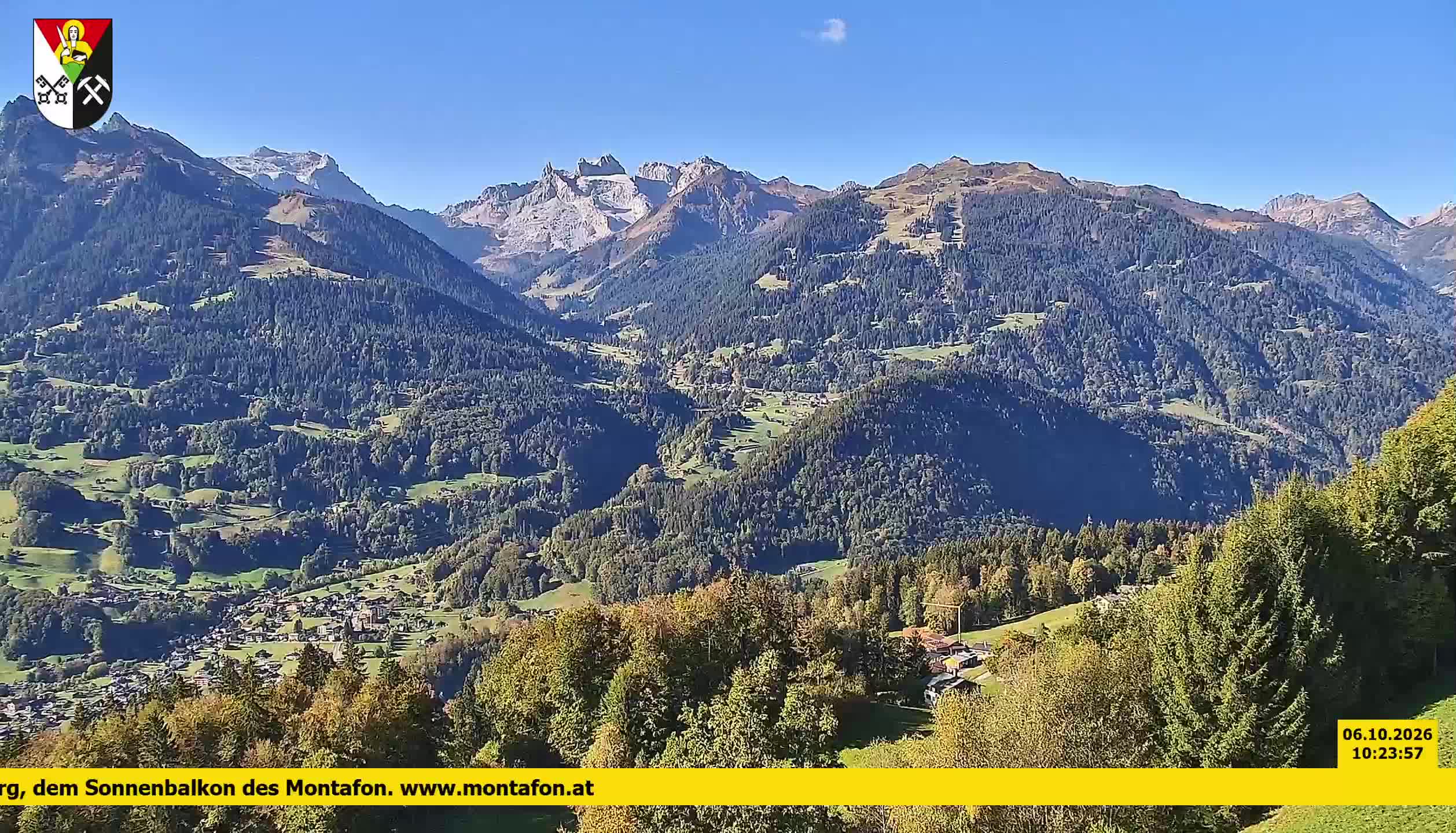 Bartholomäberg | Blick auf Schruns