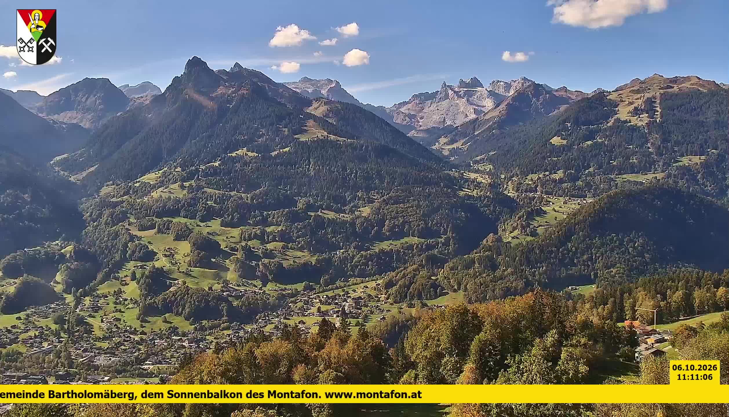 Bartholomäberg | Blick auf Schruns