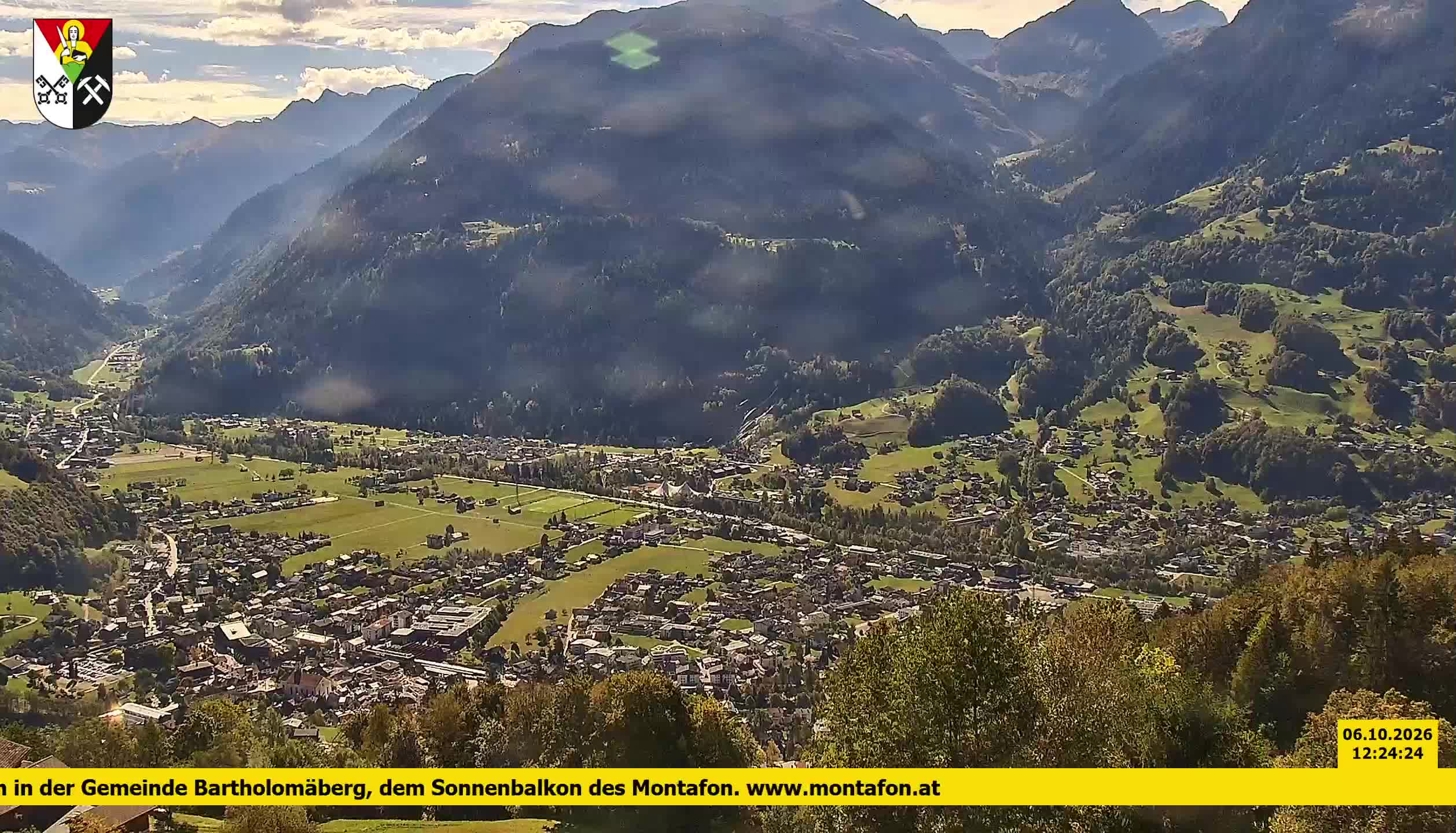 Bartholomäberg | Blick auf Schruns
