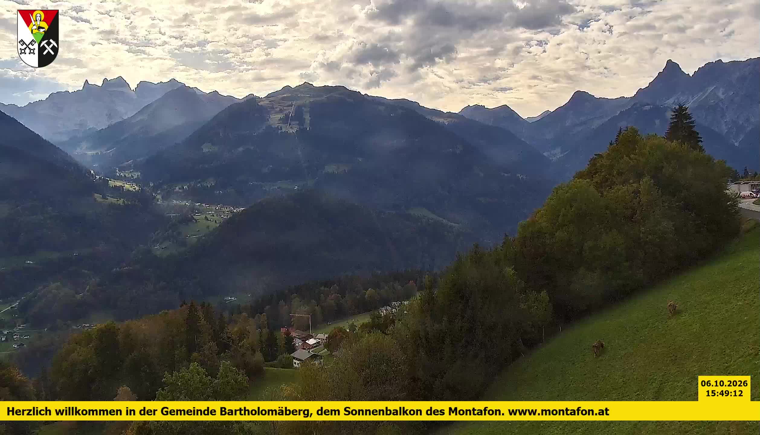 Bartholomäberg | Blick auf Schruns
