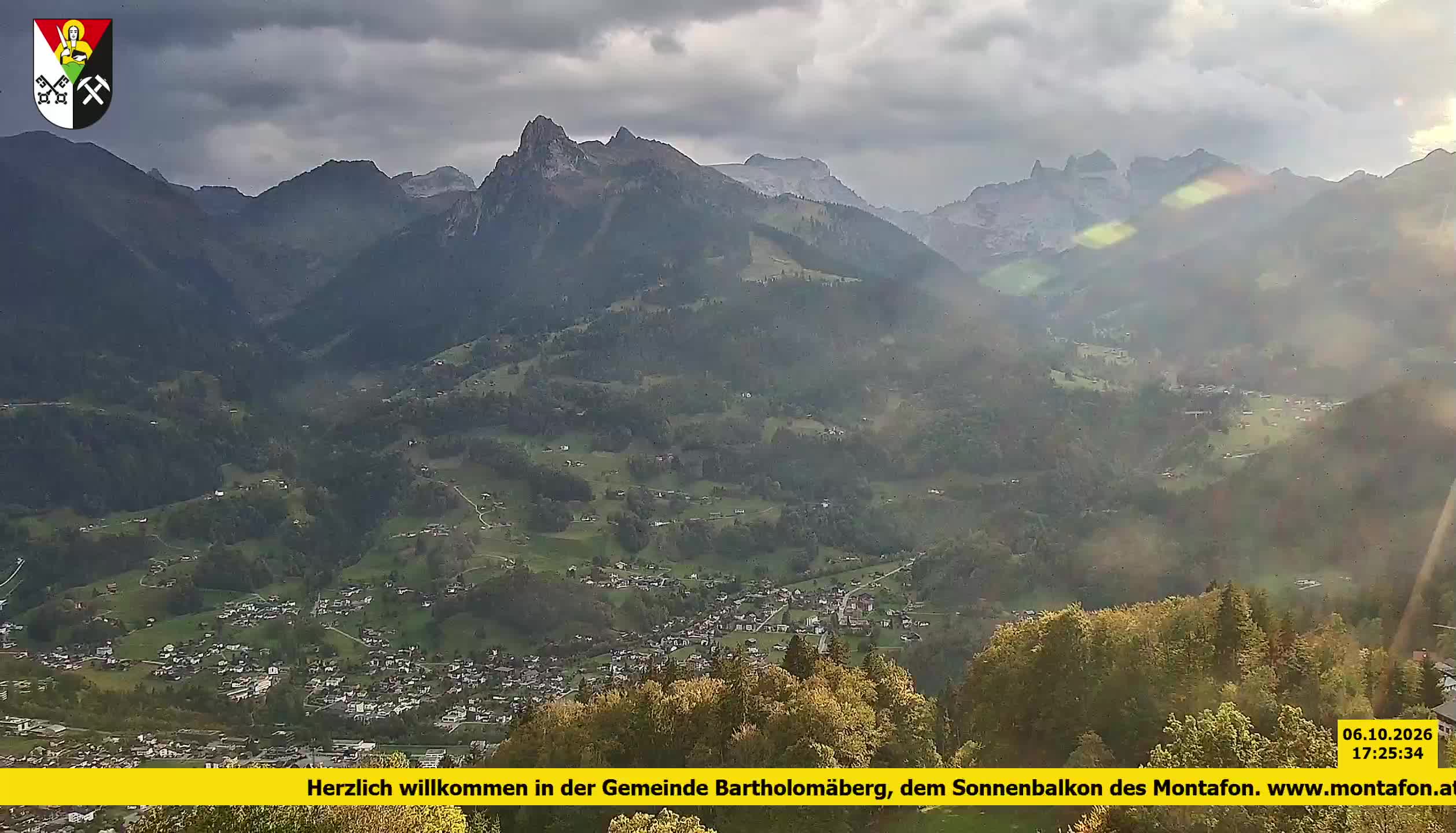 Bartholomäberg | Blick auf Schruns
