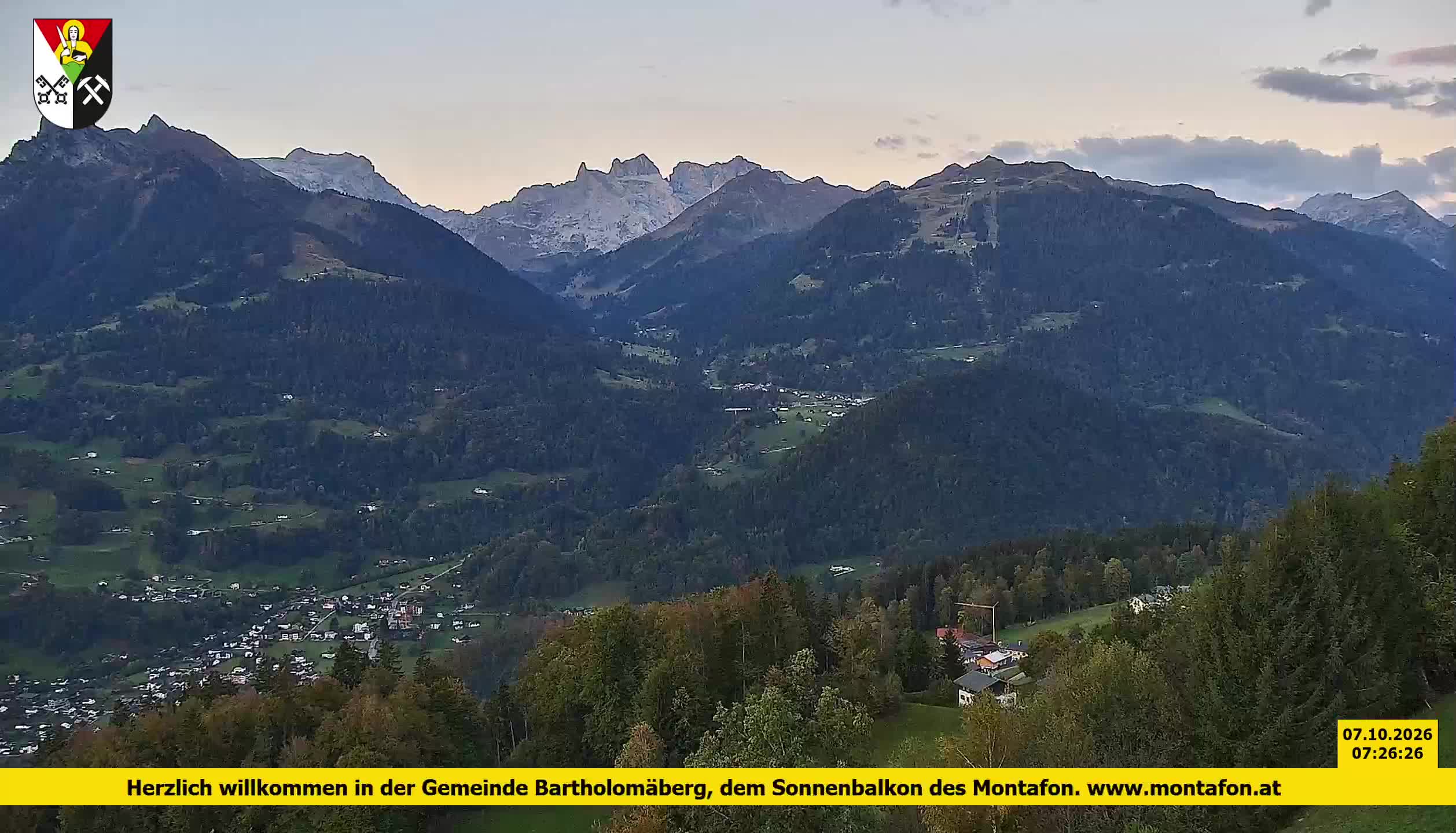 Bartholomäberg | Blick auf Schruns